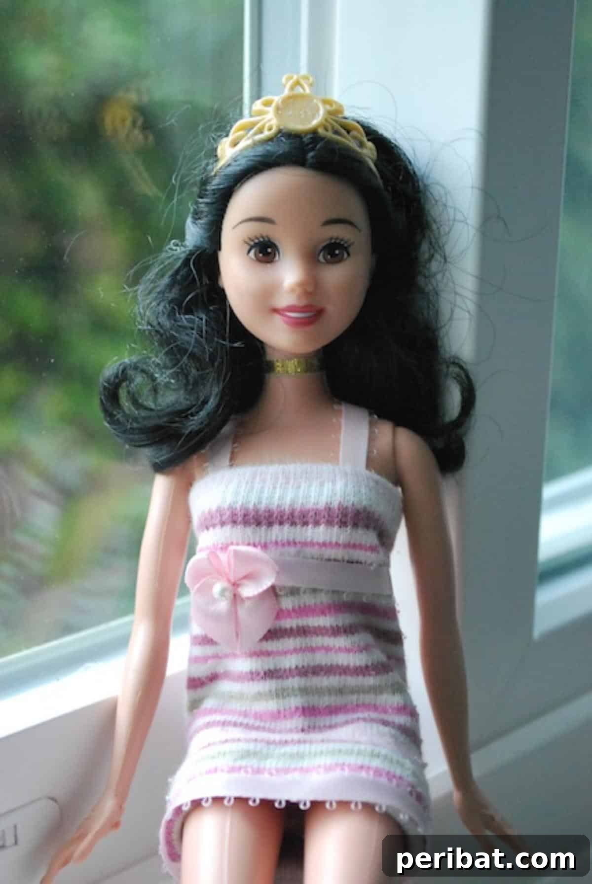 19 Barbie Doll Wardrobe Patterns 6 Barbie Sock Dress