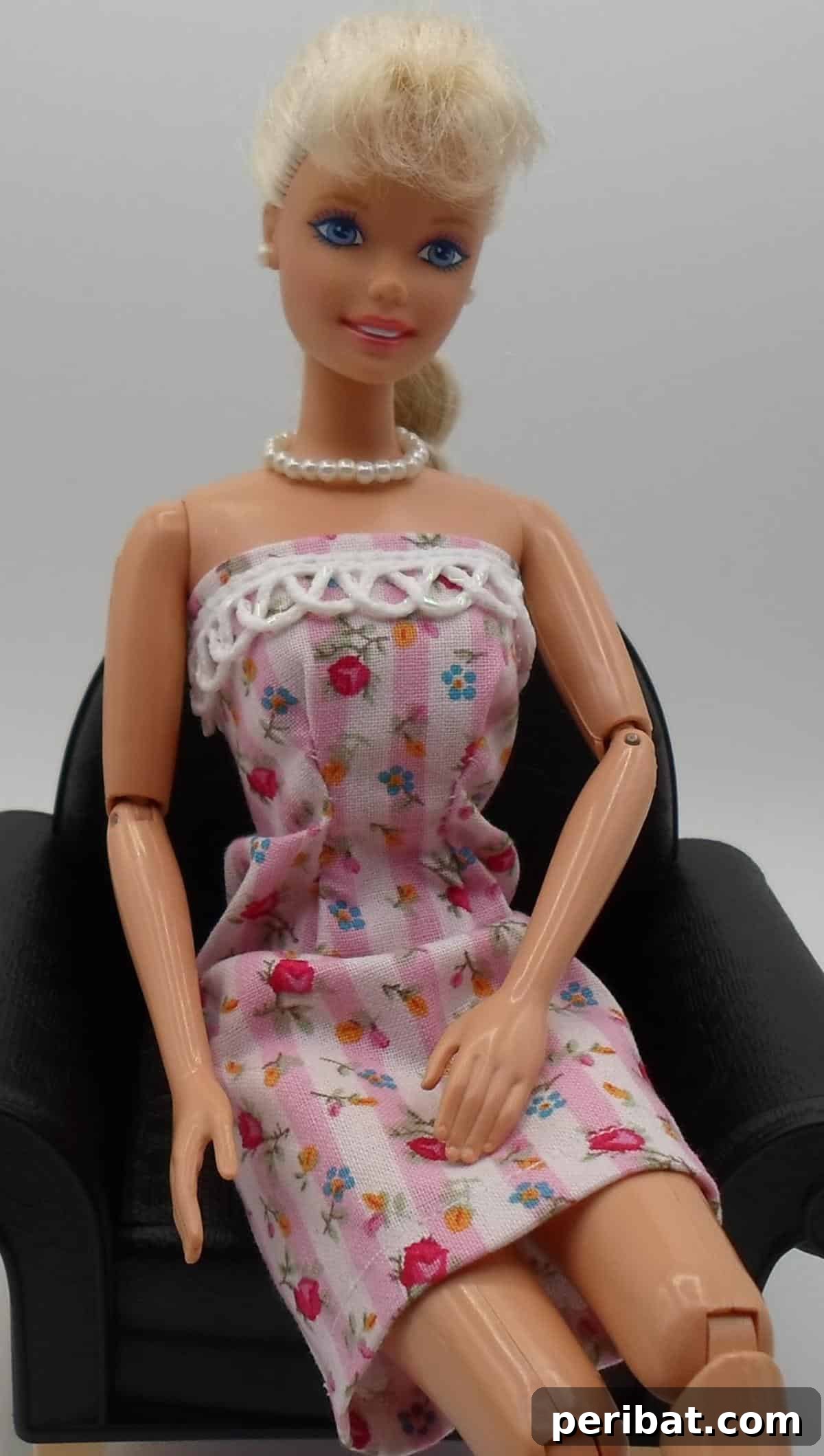 19 Barbie Doll Wardrobe Patterns 7 Strapless Barbie Dress