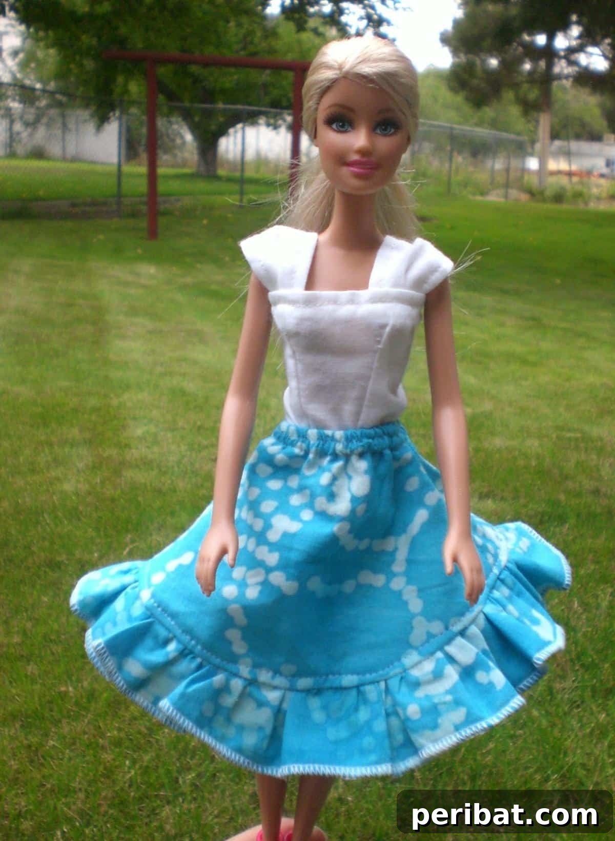 19 Barbie Doll Wardrobe Patterns 10 Barbie’s Cece-Inspired Circle Skirt