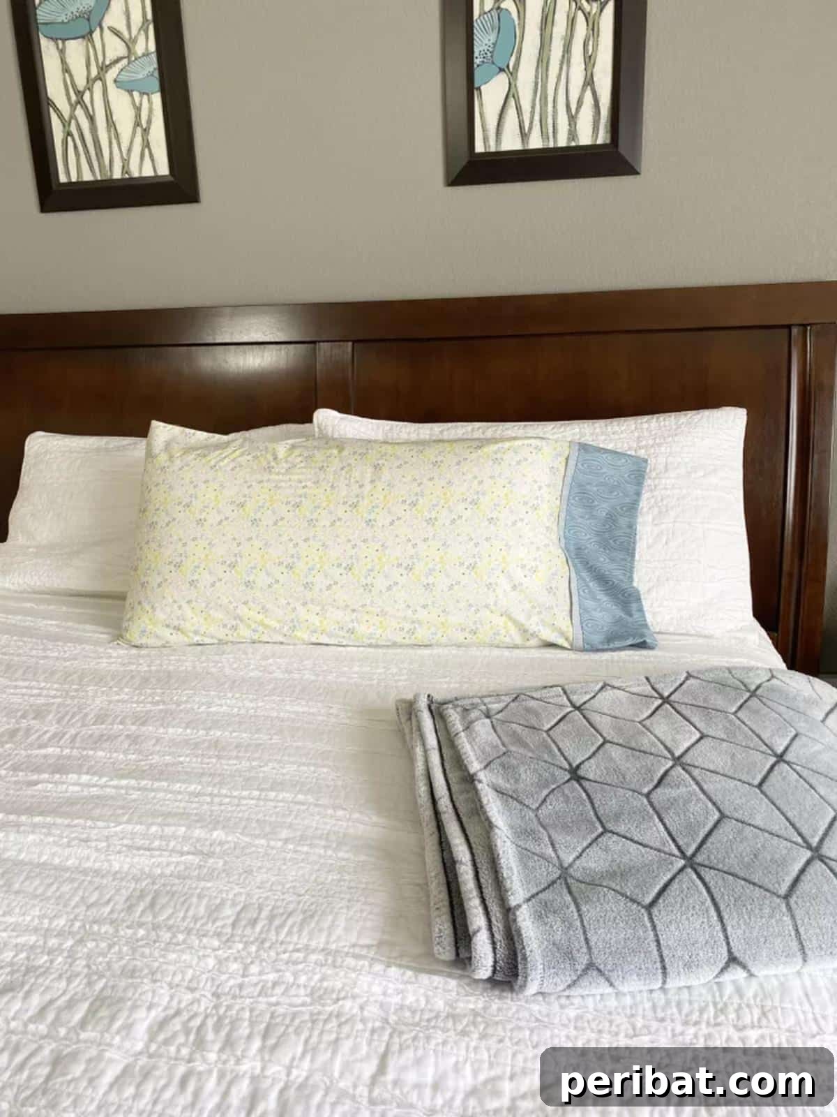 Stitch Your Way to Coziness: 38 Pillow Pattern Ideas 4 Burrito Pillowcase Pattern