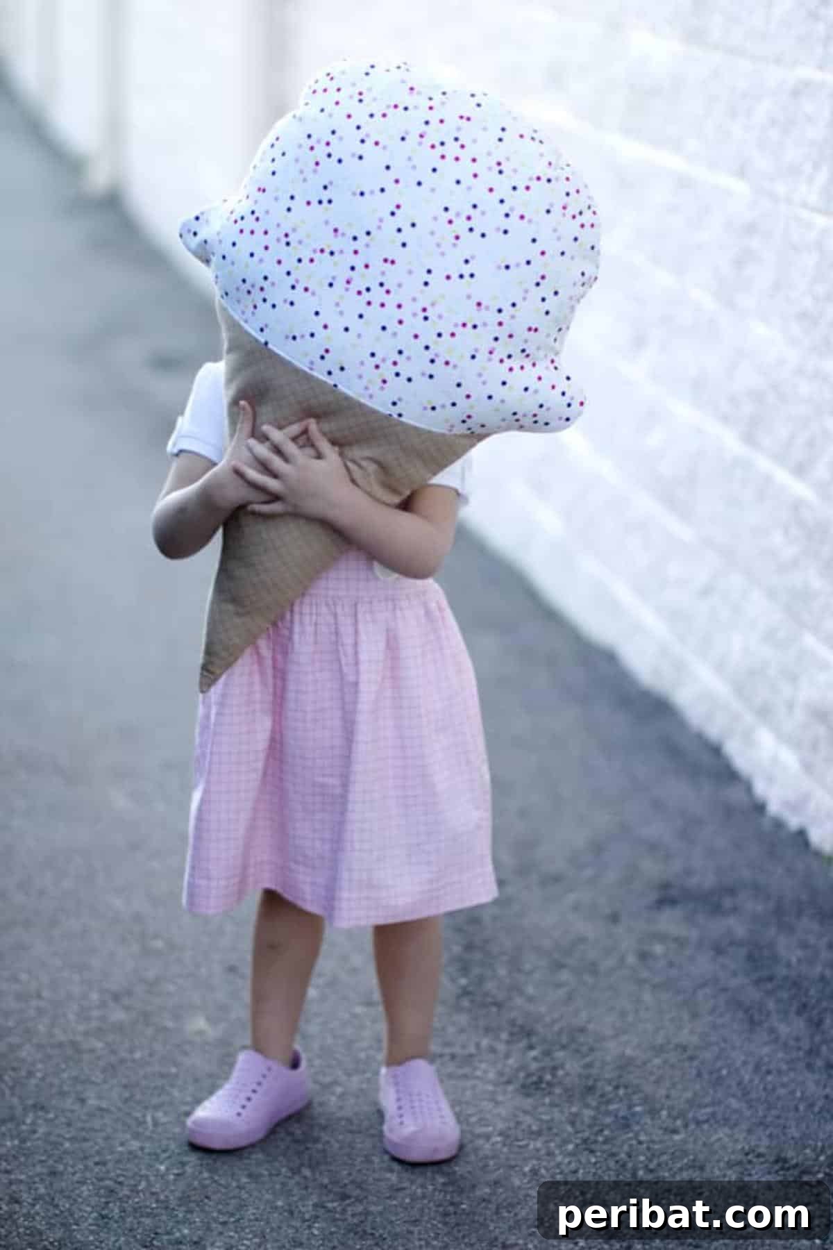 Stitch Your Way to Coziness: 38 Pillow Pattern Ideas 32 Ice Cream Cone Pillow