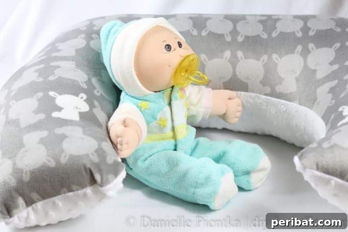 Stitch Your Way to Coziness: 38 Pillow Pattern Ideas 37 Nursing Pillow