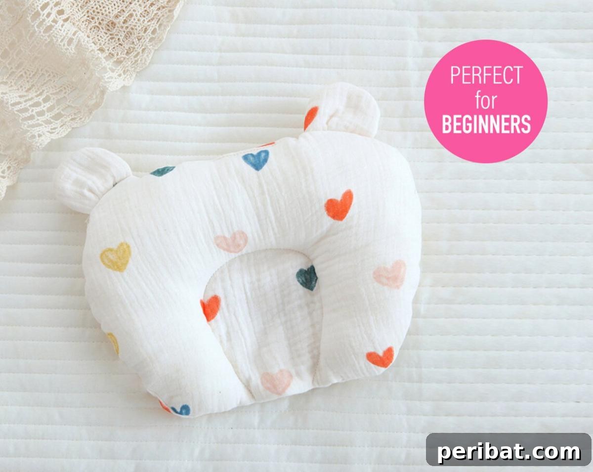 Stitch Your Way to Coziness: 38 Pillow Pattern Ideas 40 Unisex Newborn Pillow
