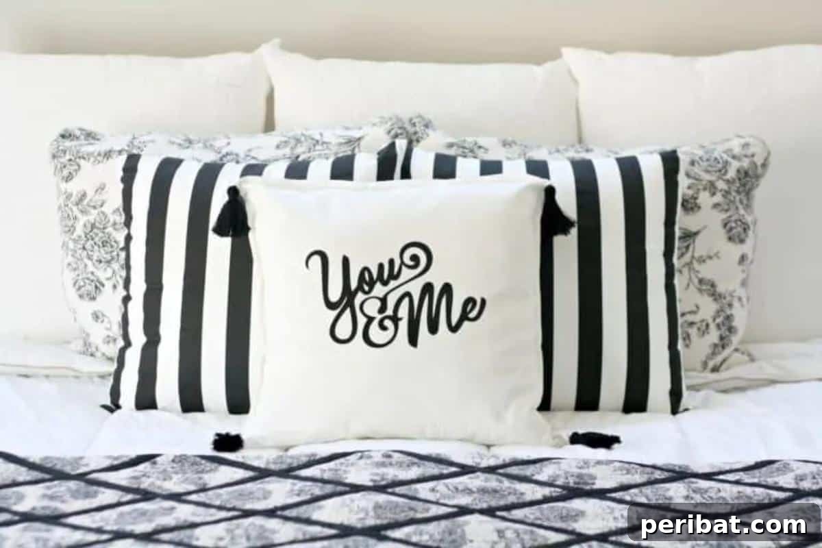 Stitch Your Way to Coziness: 38 Pillow Pattern Ideas 8 Decorative Pillow Cover