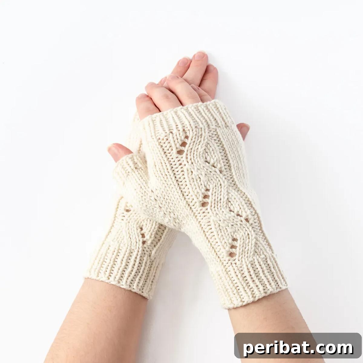 Glacier Fingerless Gloves