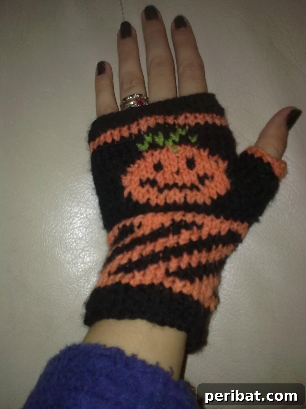 Happy Halloween Mitts