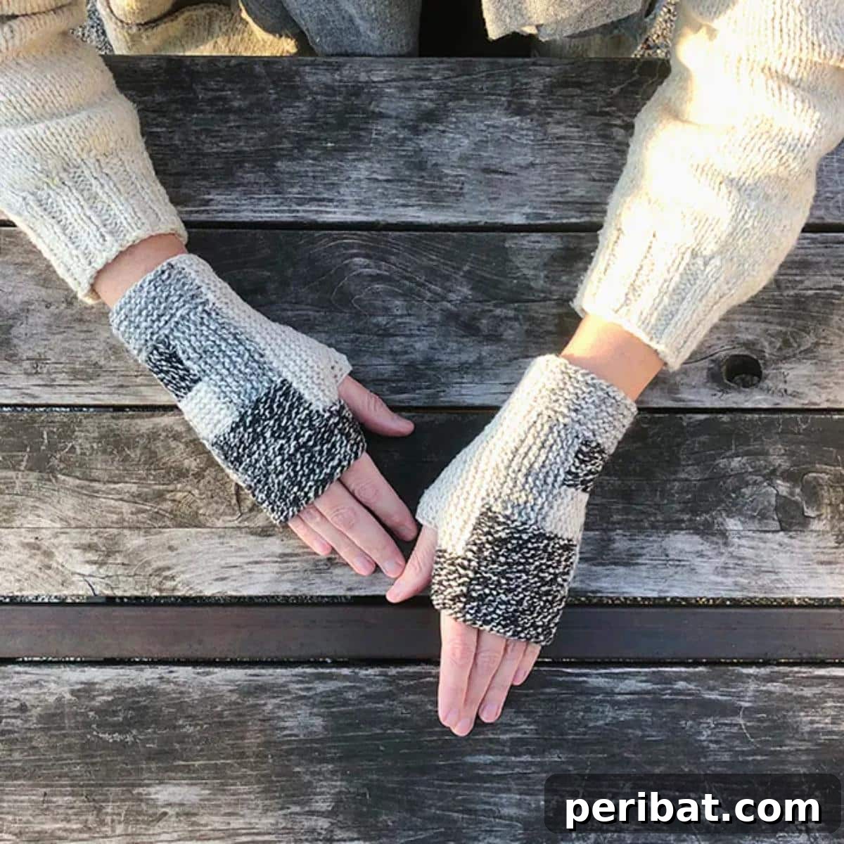 Log Cabin Mitts