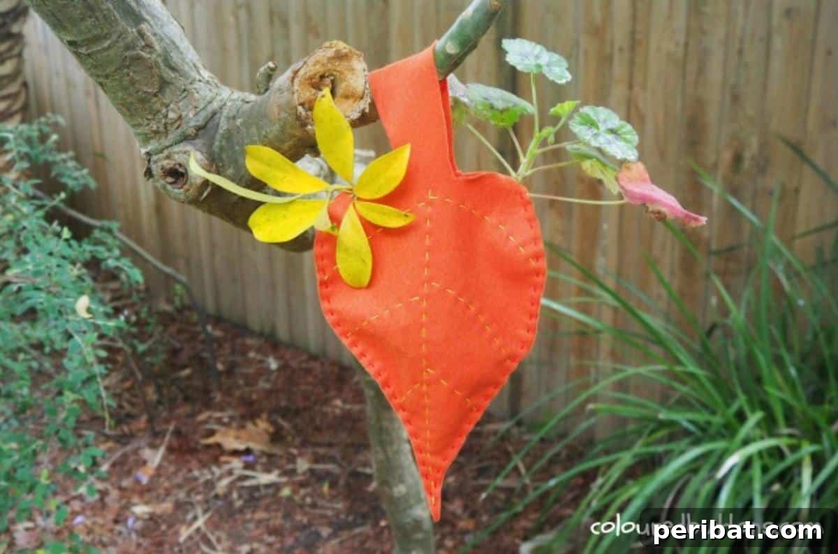 Super Simple Leaf Bag