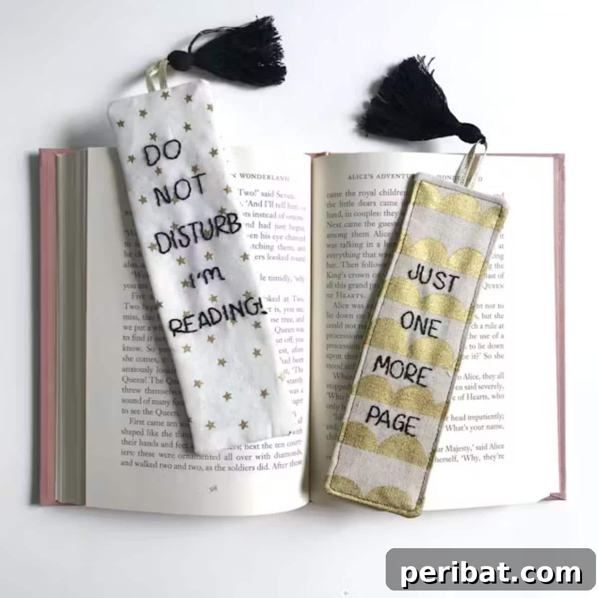 DIY Embroidery Bookmarks