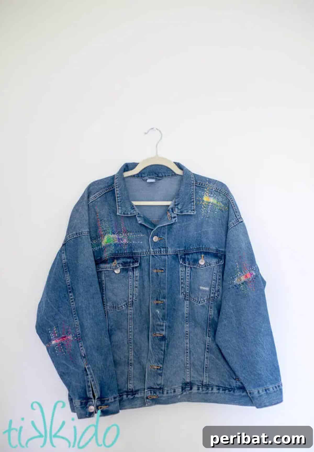Easy Sashiko Mending