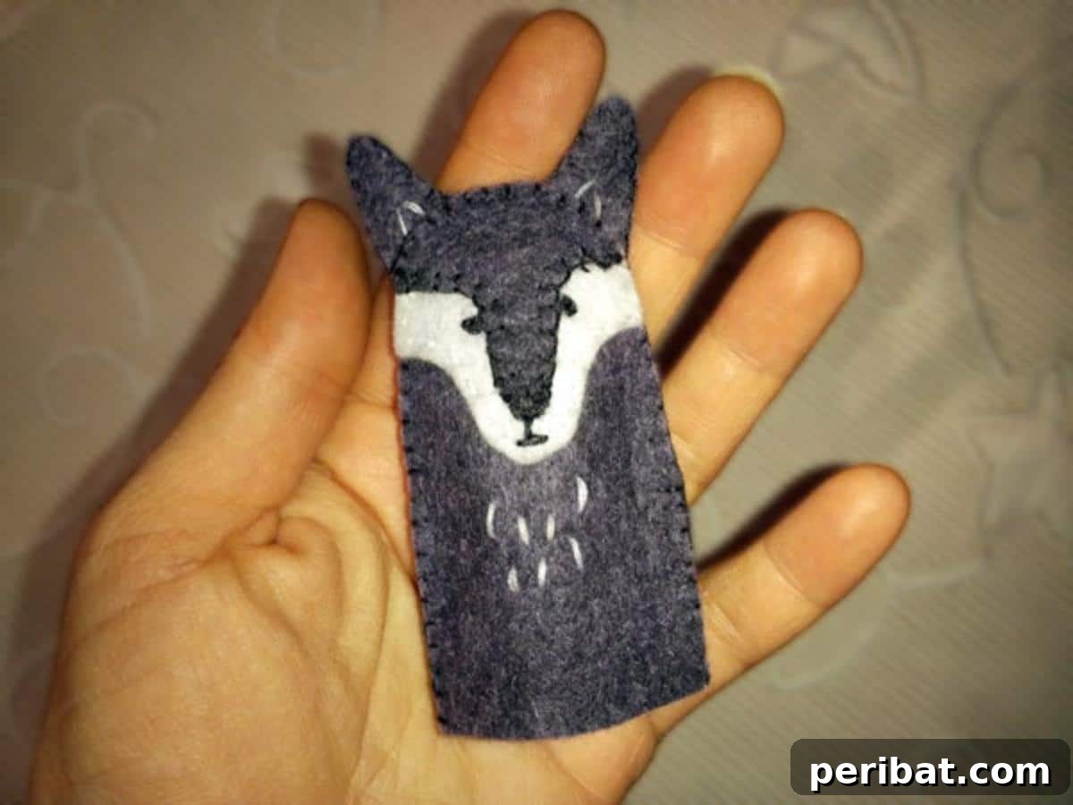 Felt Finger Puppet
