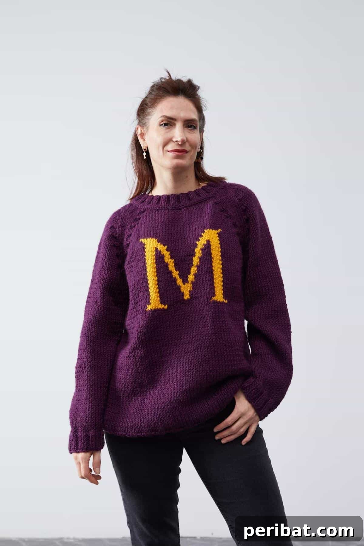 Monogram Weasley Jumper Custom Wool Sweater