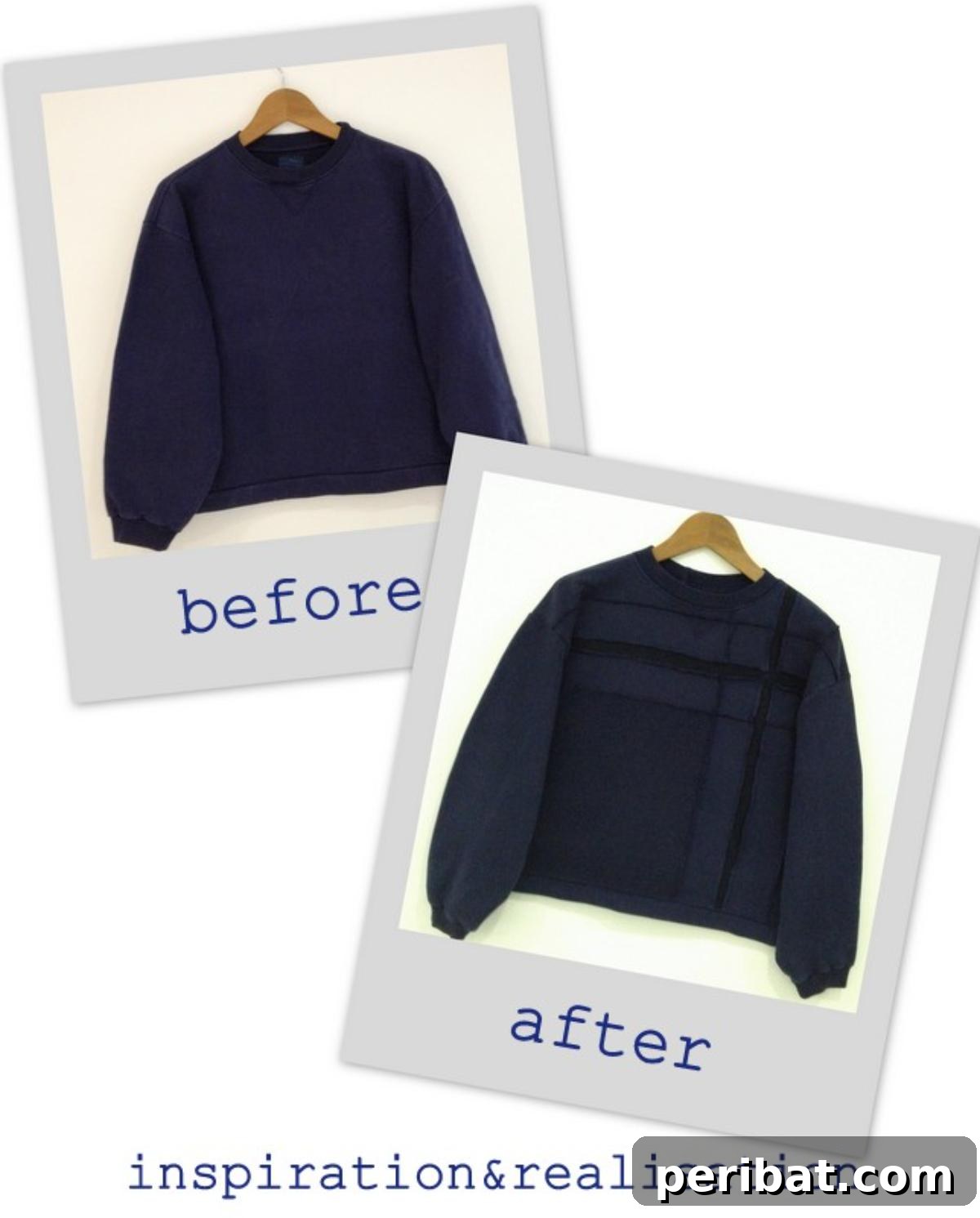 DIY Sweatshirt Refashion