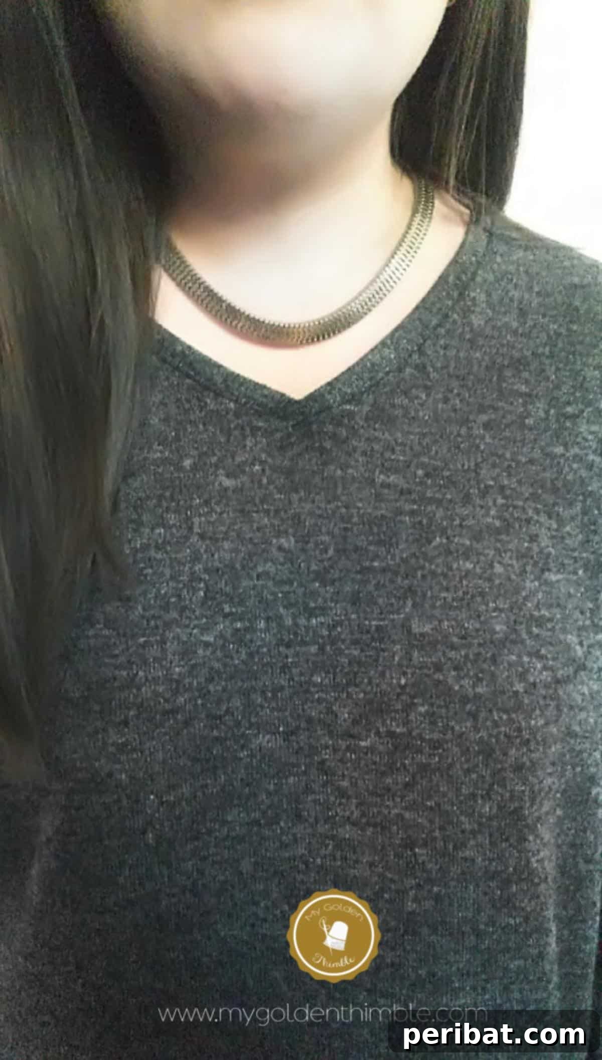 V Neckline Sweater