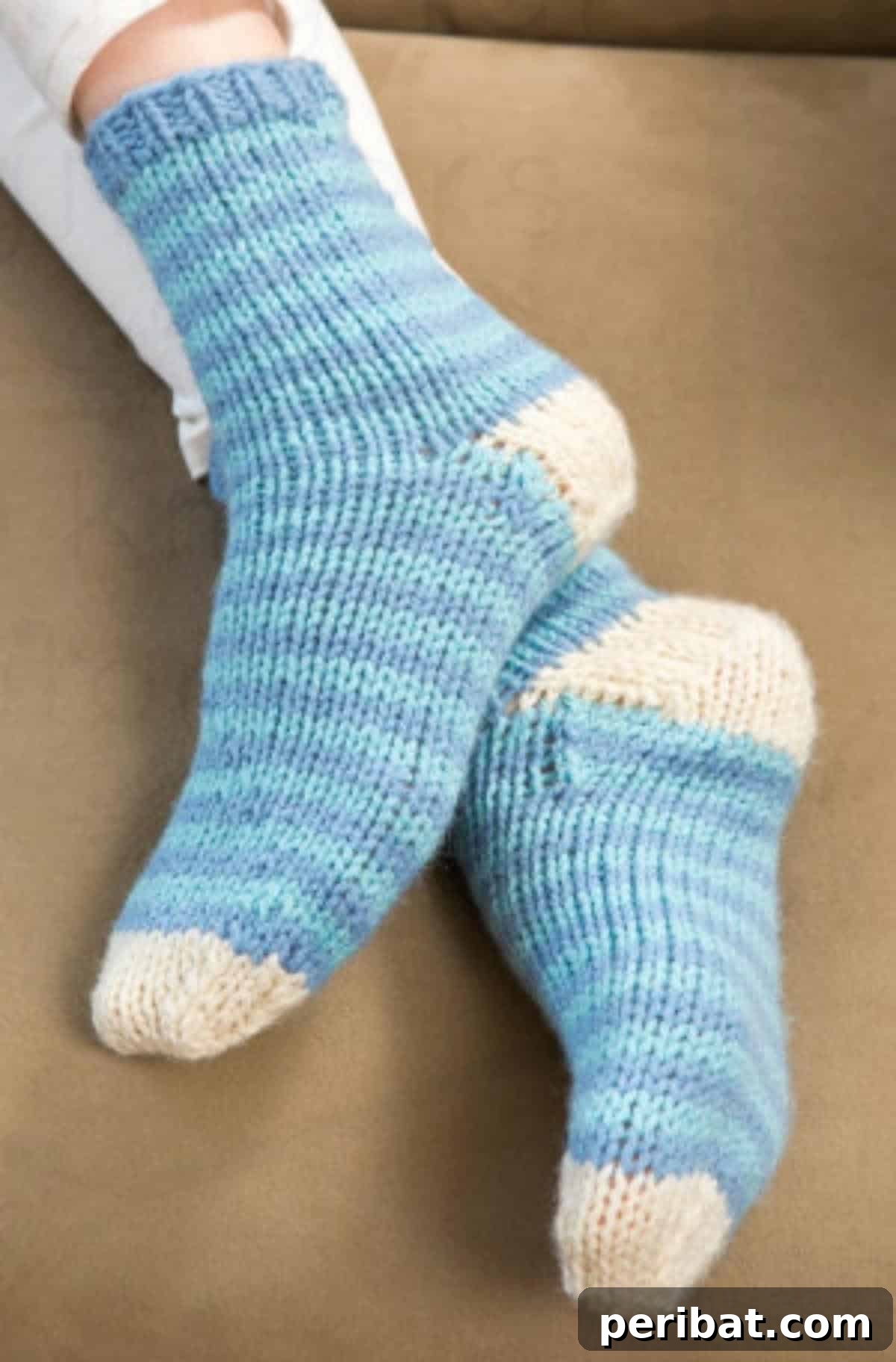 38 Cozy Sock Knitting Patterns 36 Relaxing Lazy Day Knit Socks in bright, cheerful colors.