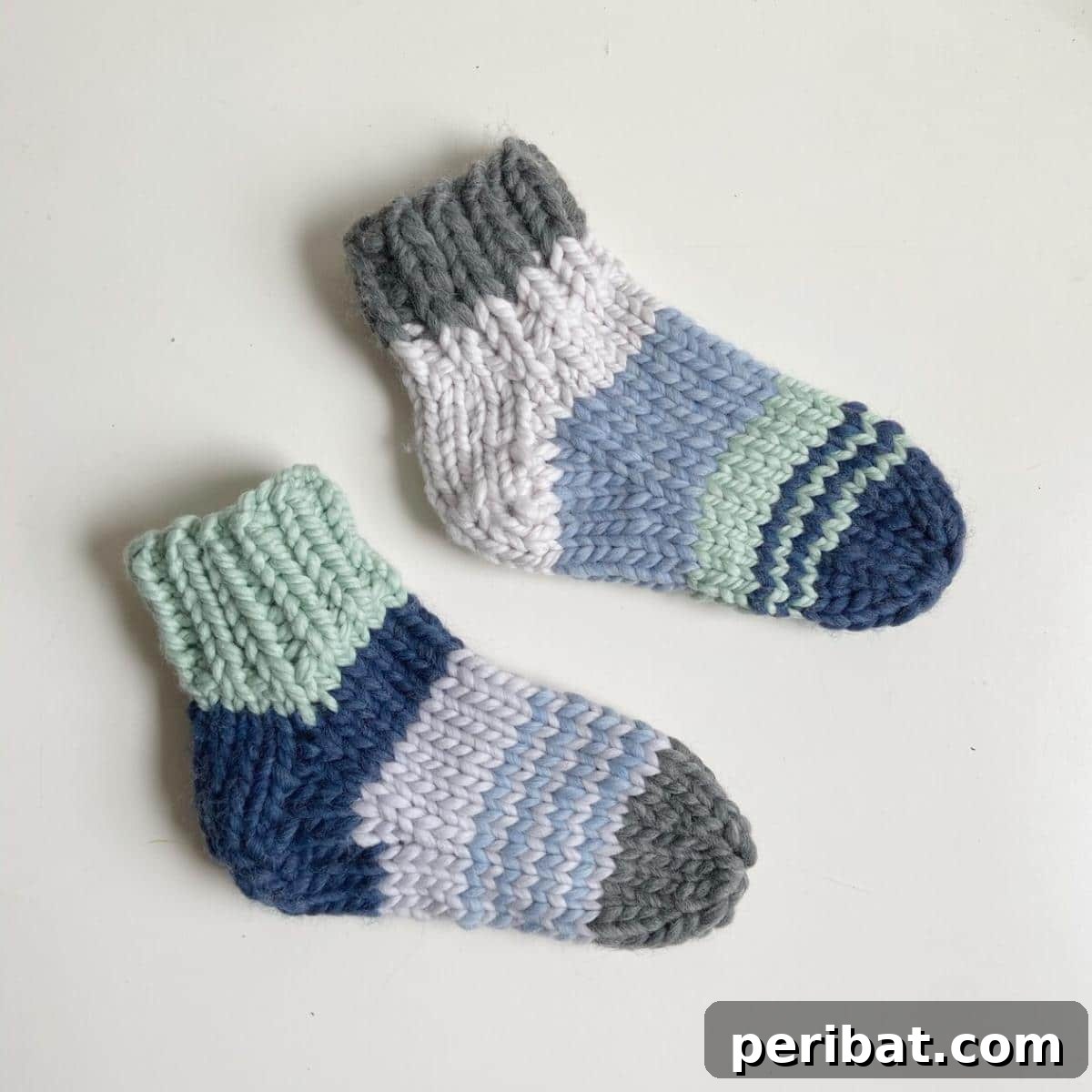 38 Cozy Sock Knitting Patterns 40 Warm and inviting Big Cozy Slipper Socks, ideal for cold weather.
