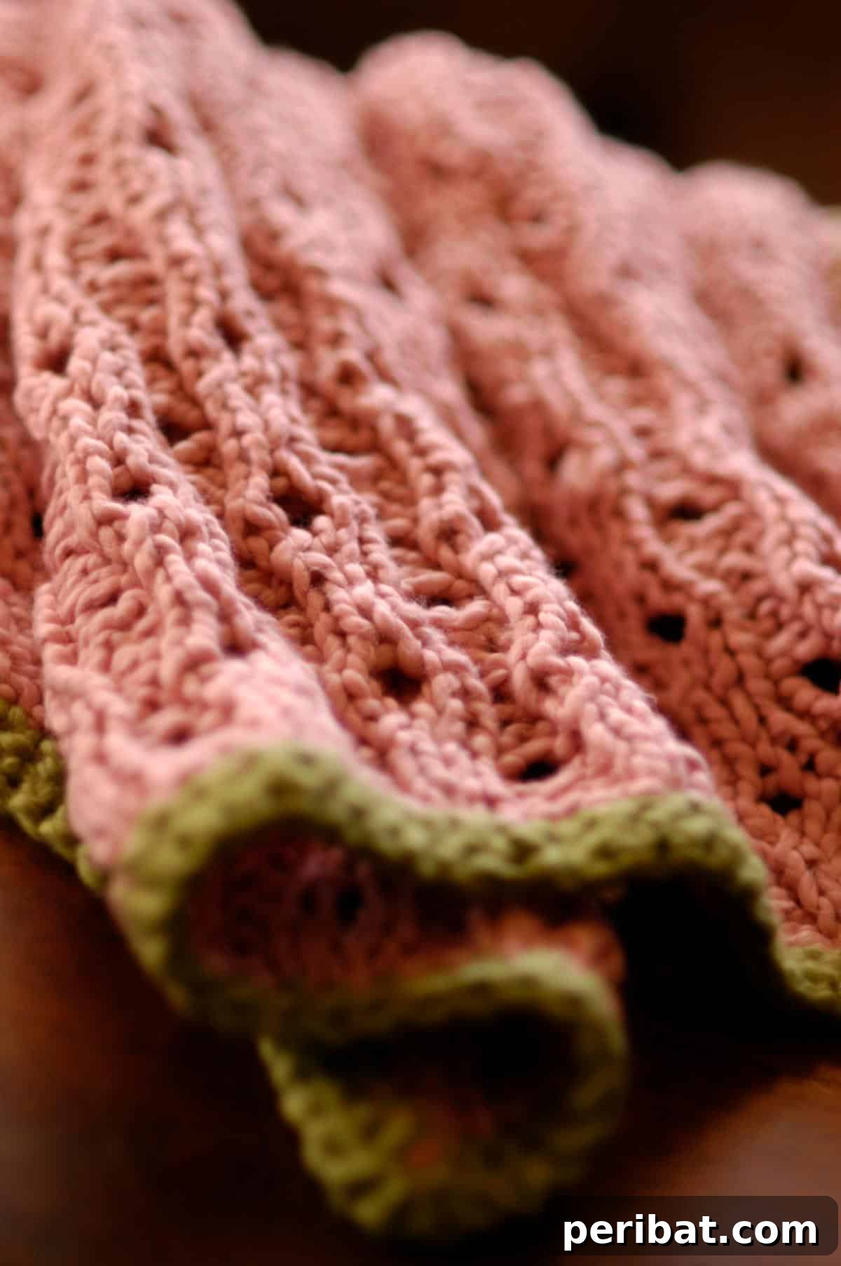 38 Adorable Baby Blanket Knitting Patterns 24 Baby Iselle’s Blanket - a soft and cuddly knitted baby blanket with a decorative edge.