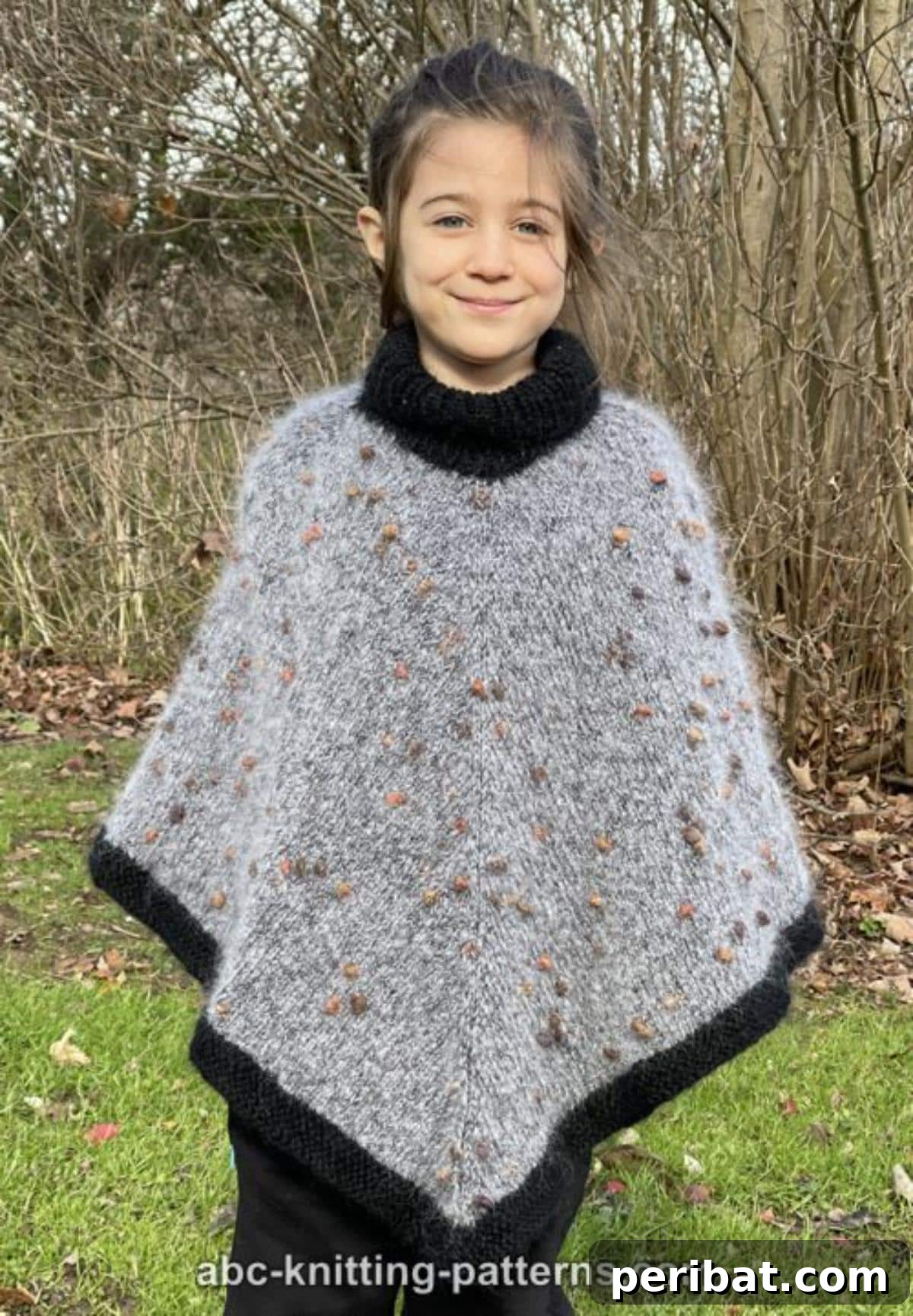 29 Stylish Poncho Knitting Patterns 22 Child’s Easy Mohair Poncho