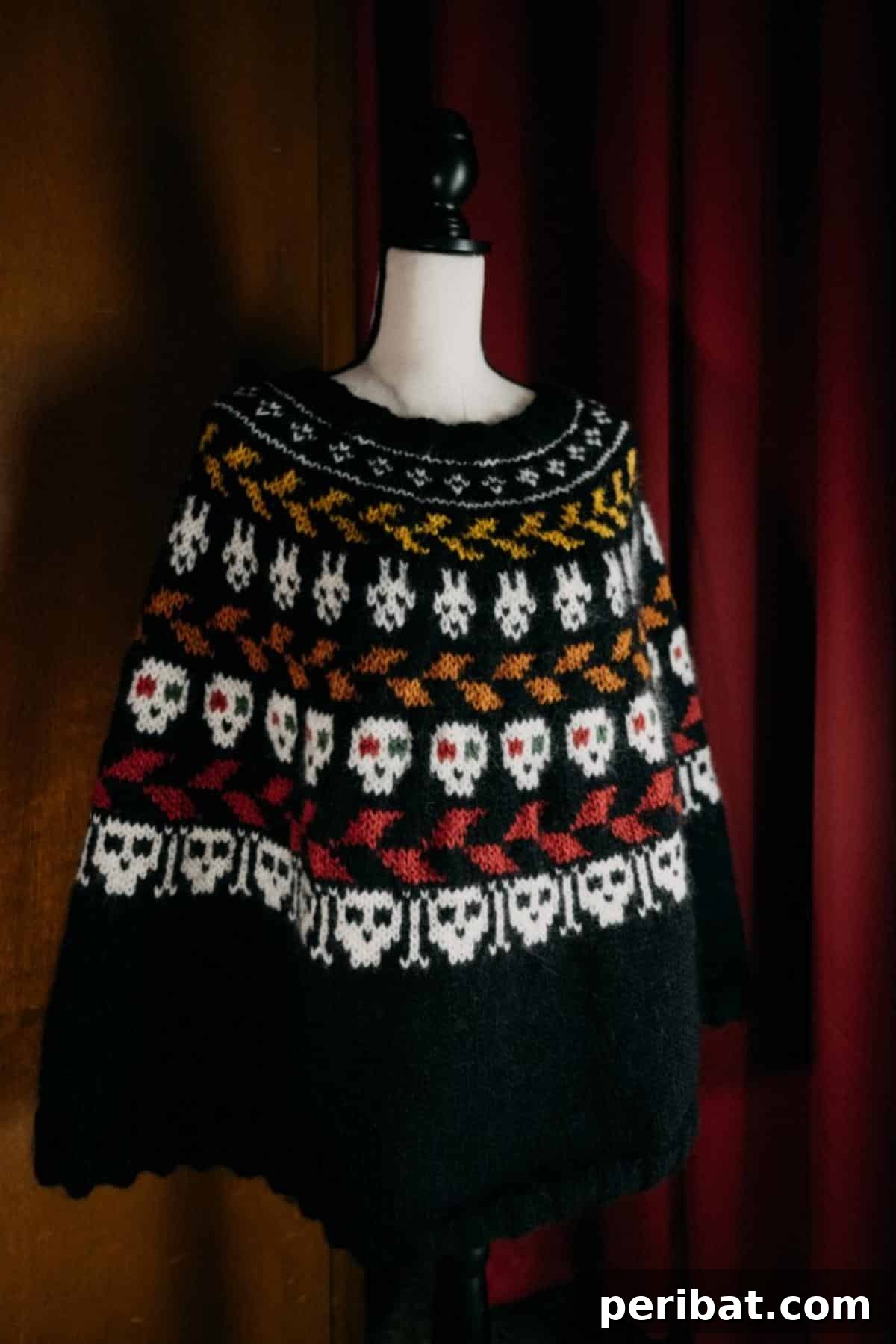 29 Stylish Poncho Knitting Patterns 24 Zagreus Poncho