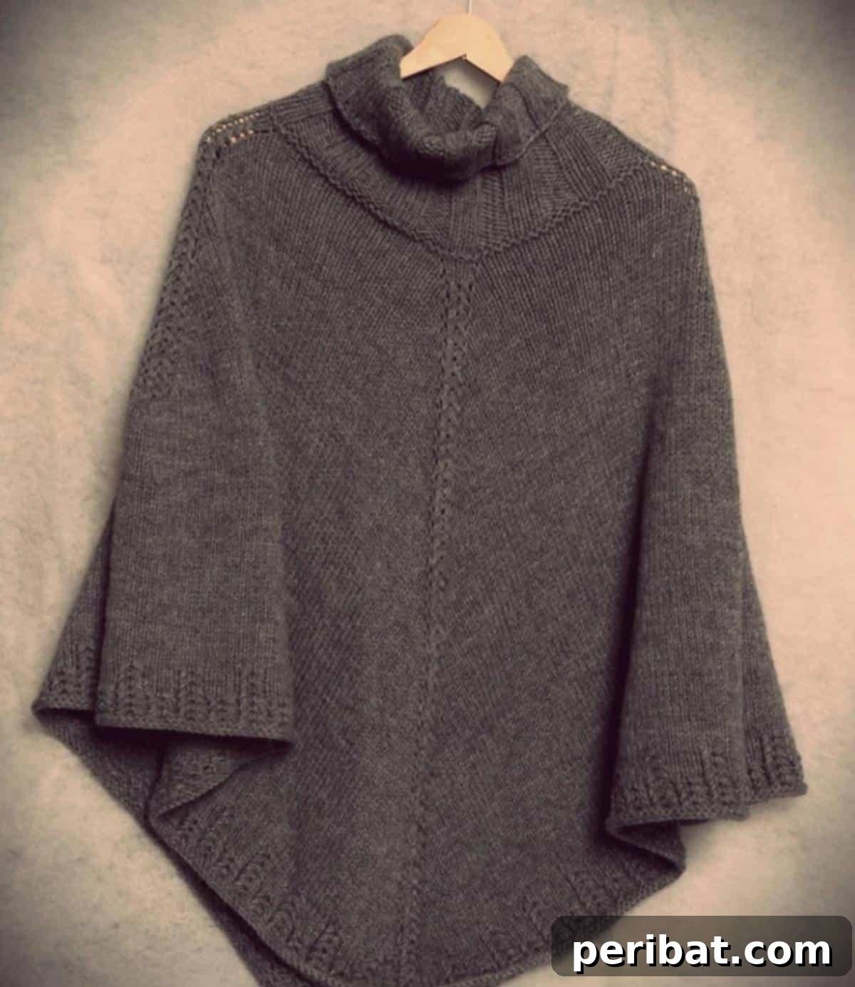 29 Stylish Poncho Knitting Patterns 28 Easy Beginner One Piece Woman’s Poncho