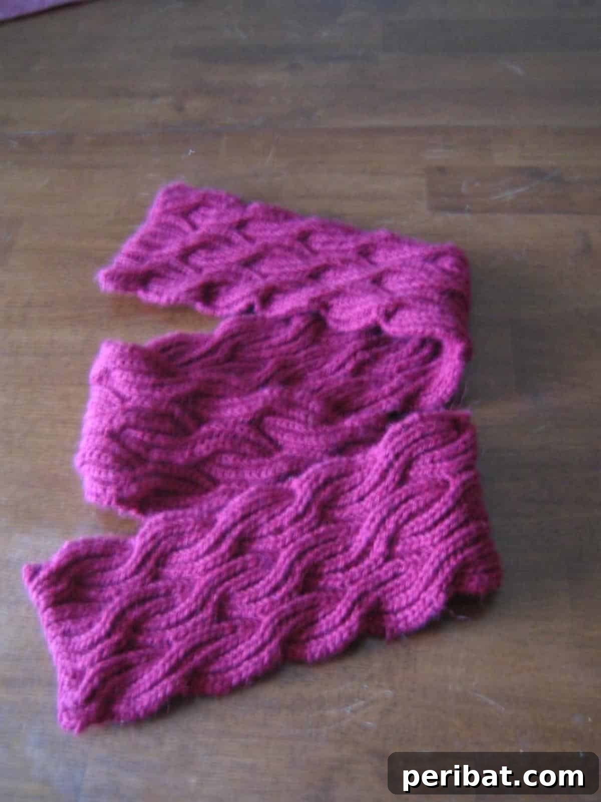 25 Inspiring Cable Knit Scarf Designs 11 Reversible Cabled Brioche Stitch Scarf