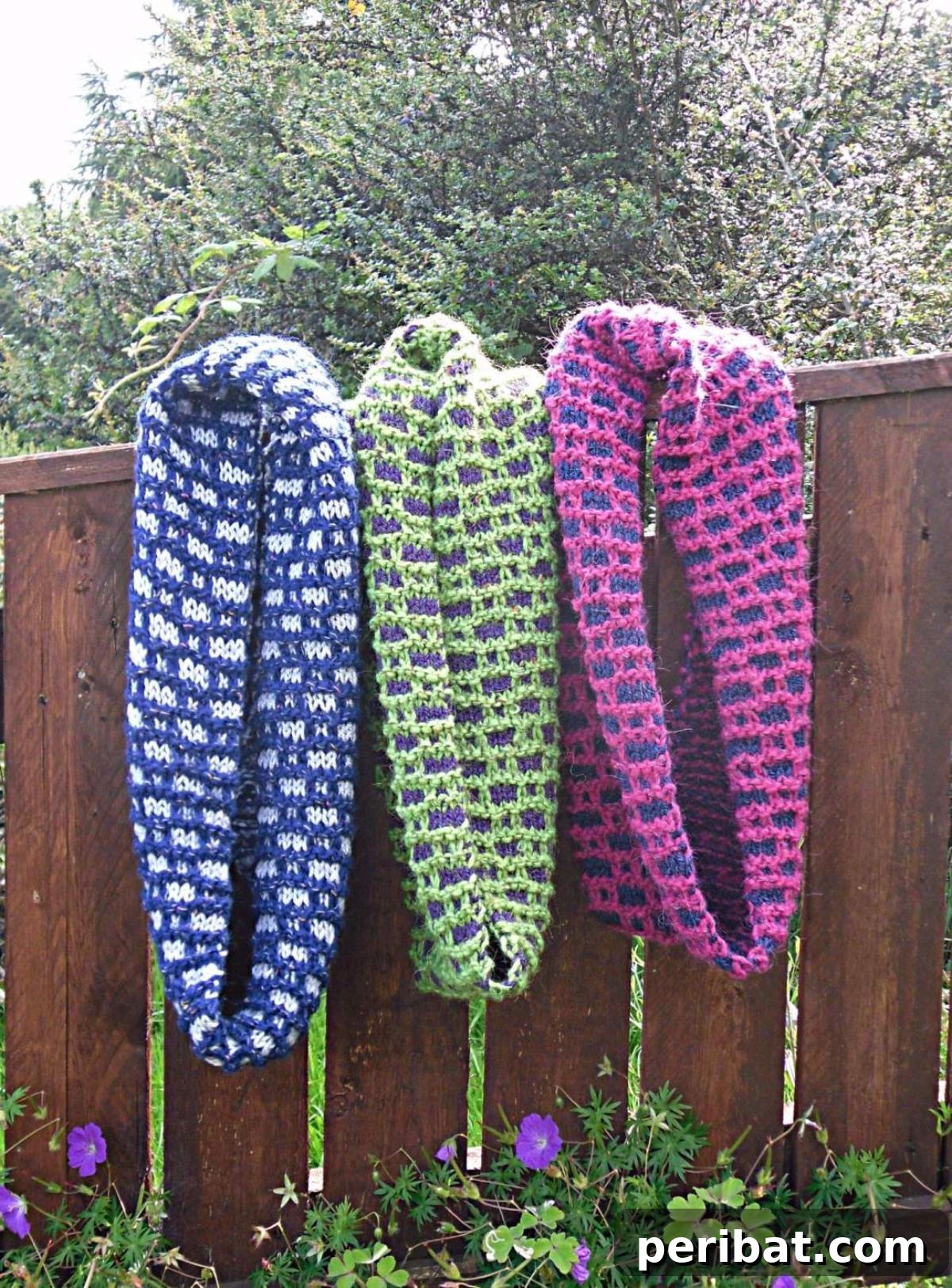 Unlocking Color: 30 Mosaic Knitting Inspirations 16 French Inspired Statement Cowls