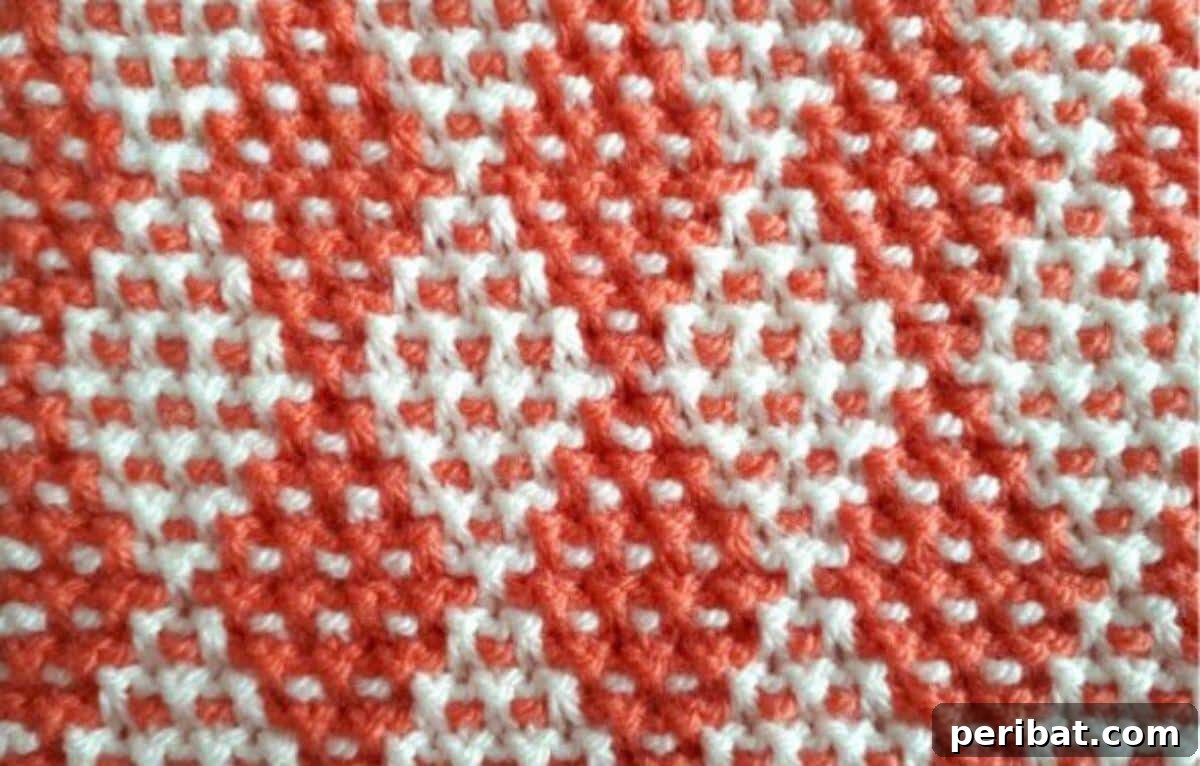 Unlocking Color: 30 Mosaic Knitting Inspirations 26 Harlequin Mosaic Pattern