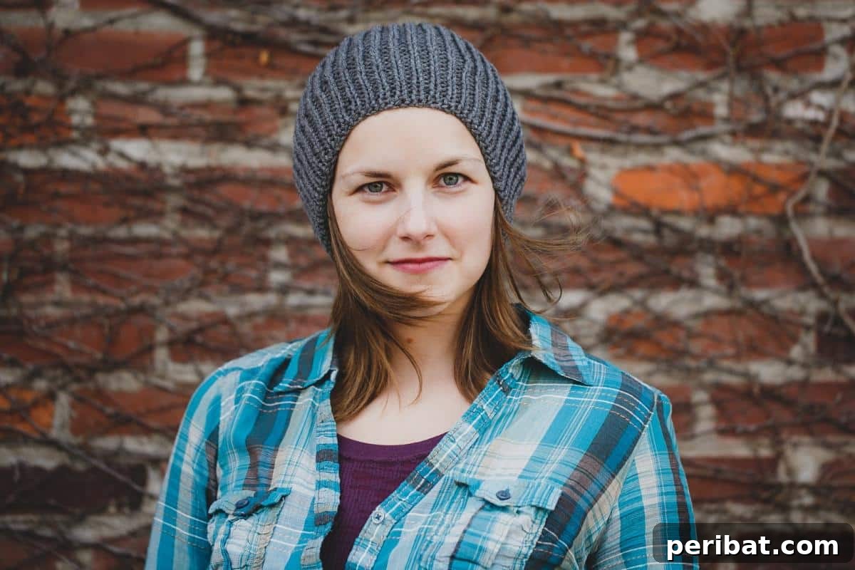 38 Cozy Slouchy Hat Knitting Patterns 17 Trendy Hipster Hat knitting pattern, featuring a lighter slouchy feel with worsted-weight yarn.