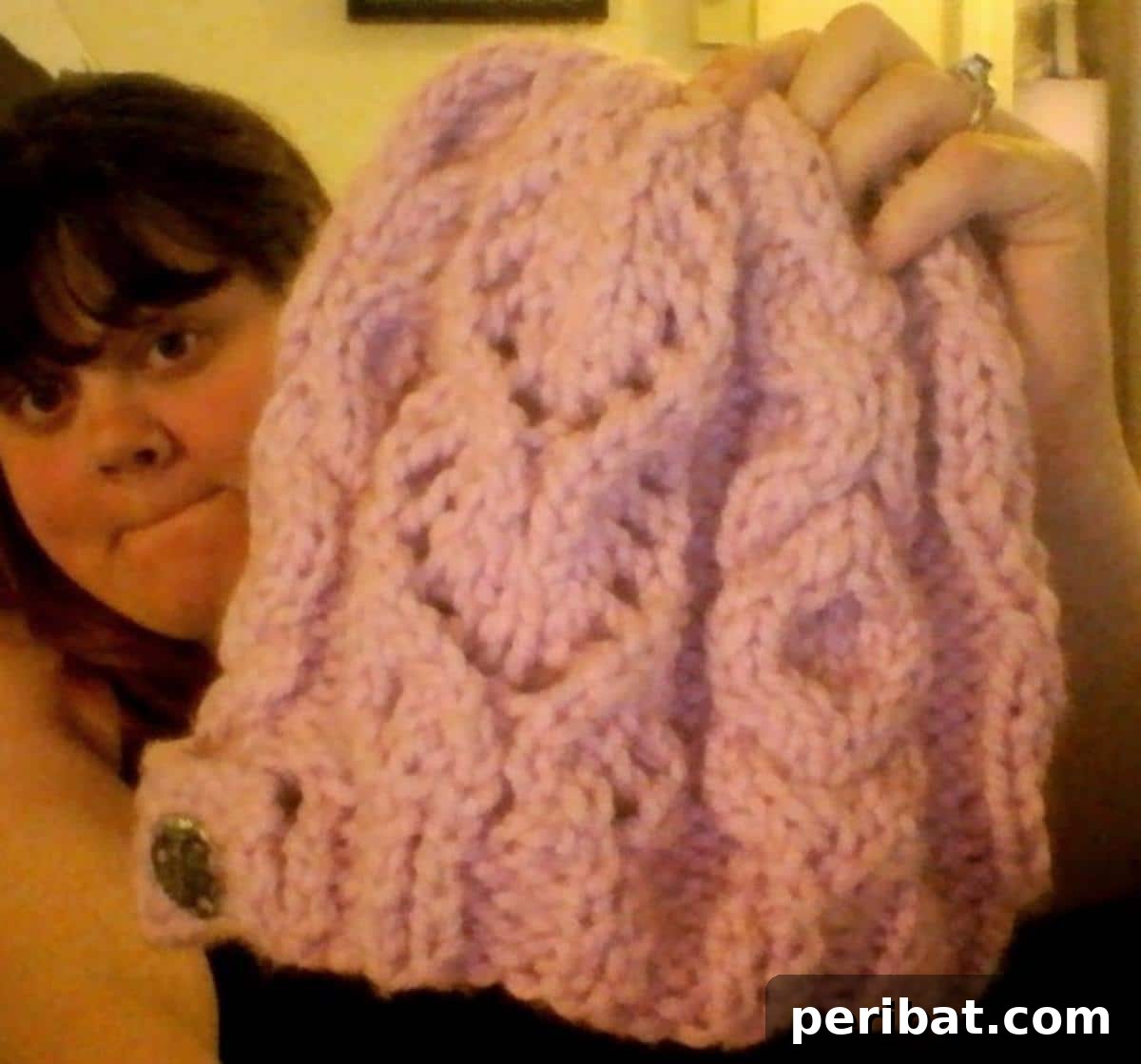 38 Cozy Slouchy Hat Knitting Patterns 24 Valentine Hugs and Kisses Slouch hat knitting pattern, featuring intricate cables and a heartfelt theme, perfect for gifting.