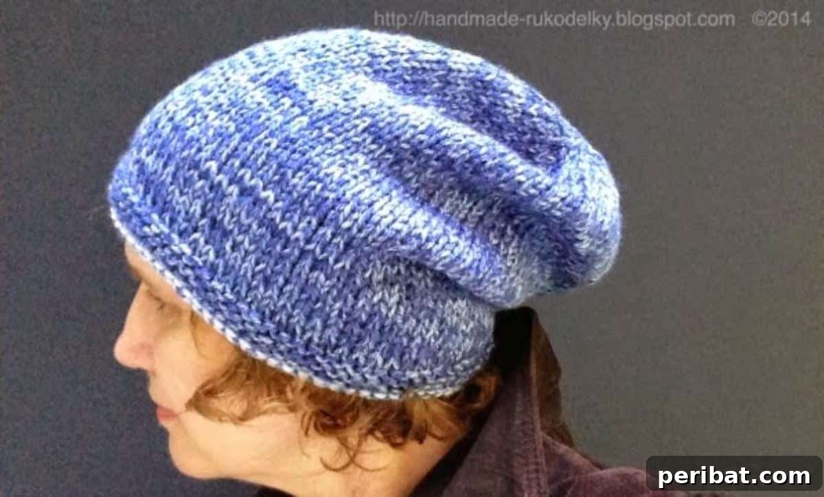 38 Cozy Slouchy Hat Knitting Patterns 25 Easy Simple Slouchy Hat knitting pattern, complete with a helpful video guide for beginners and seasoned knitters.