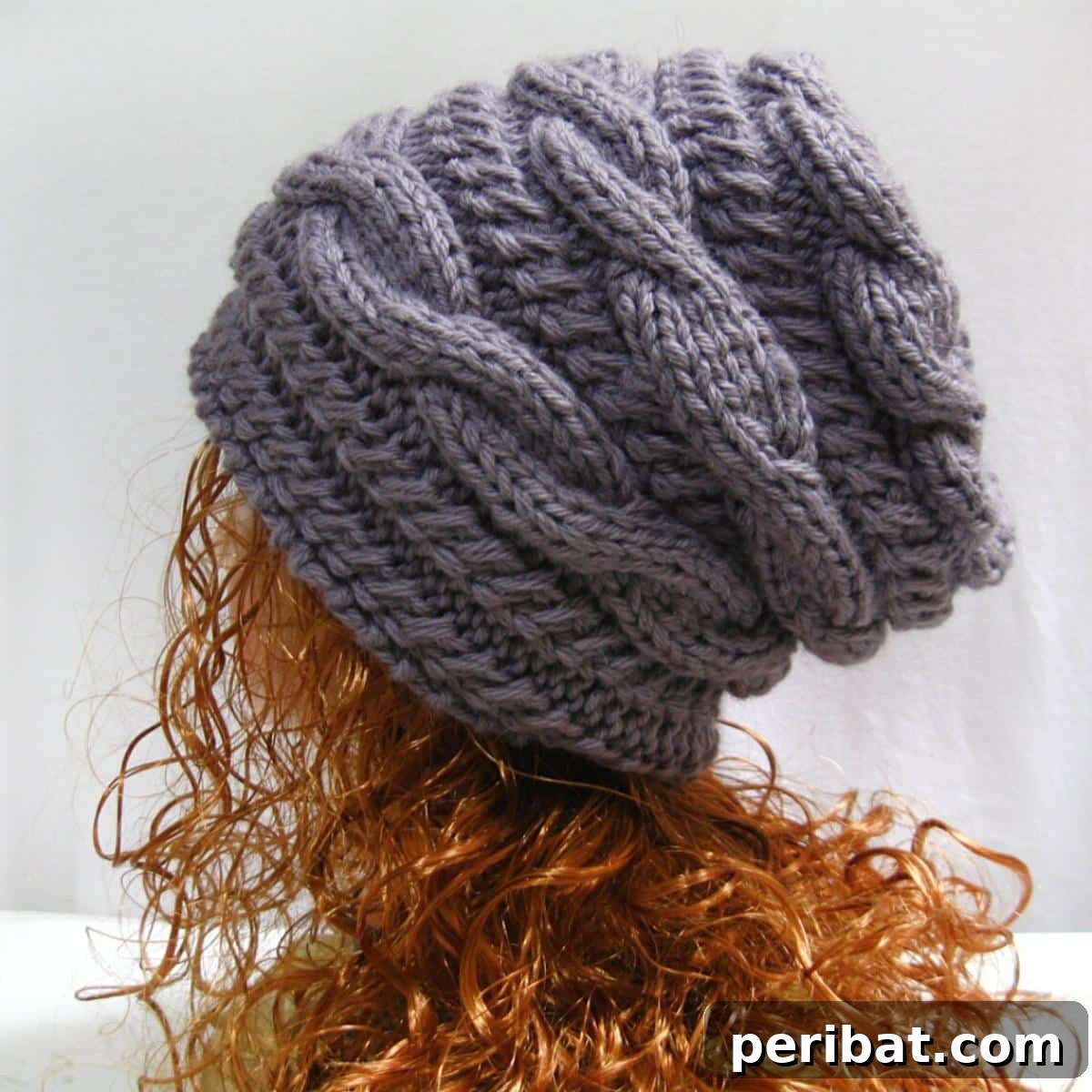 38 Cozy Slouchy Hat Knitting Patterns 40 Classic Straight Needle Slouchy Hat knitting pattern, adaptable for all ages with simple instructions for beginners.