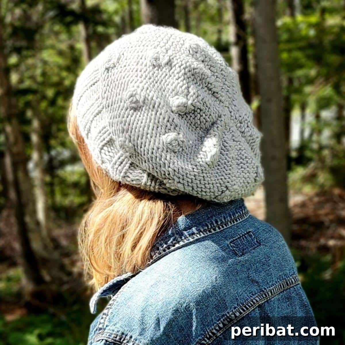 38 Cozy Slouchy Hat Knitting Patterns 6 Chunky Big Bulky Bobble Hat knitting pattern with eye-catching bobbles and an extra-long rim for style and warmth.