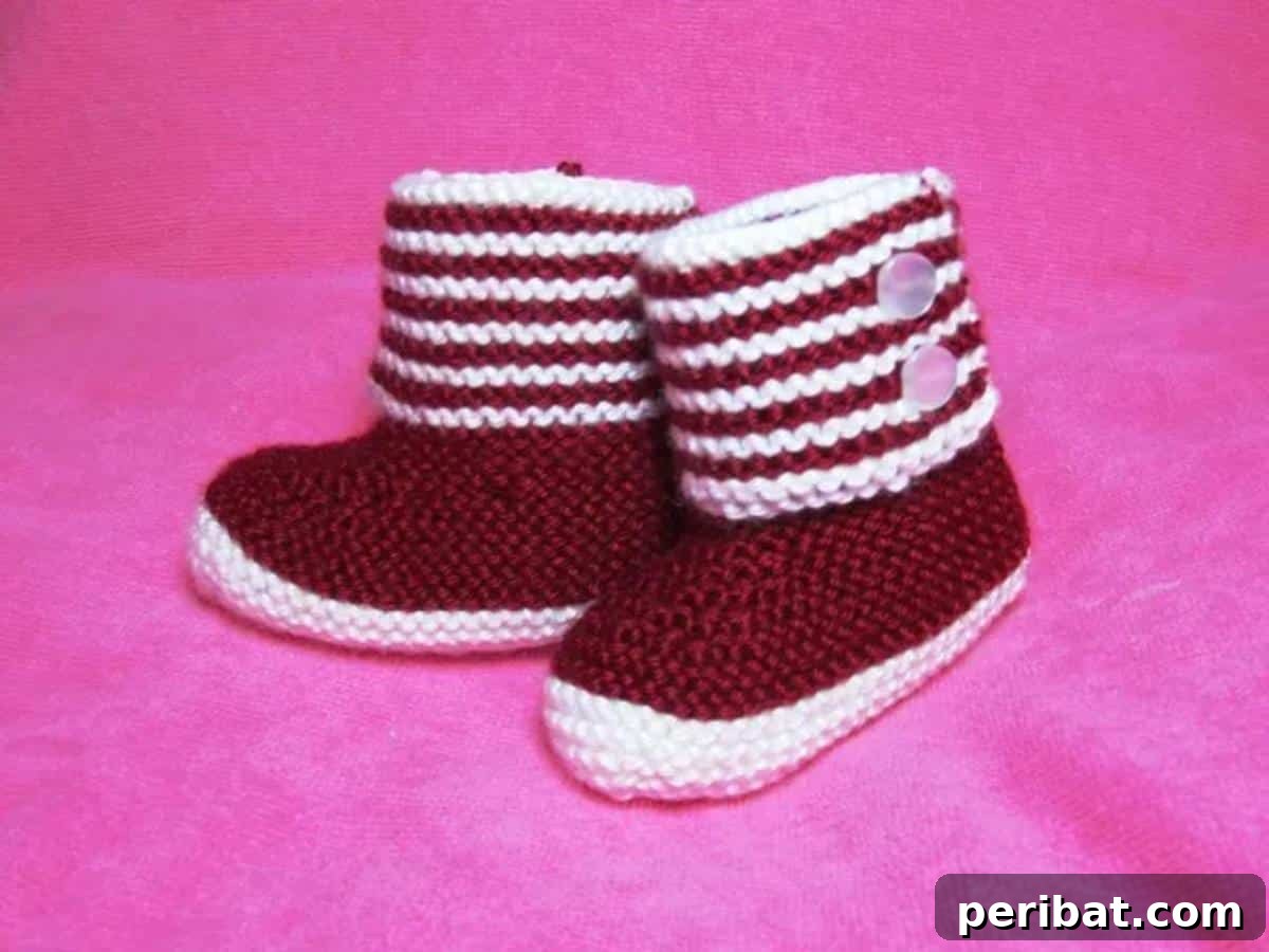27 Delightful Baby Bootie Knitting Patterns 20 Boot-Style Baby Booties for Cold Weather
