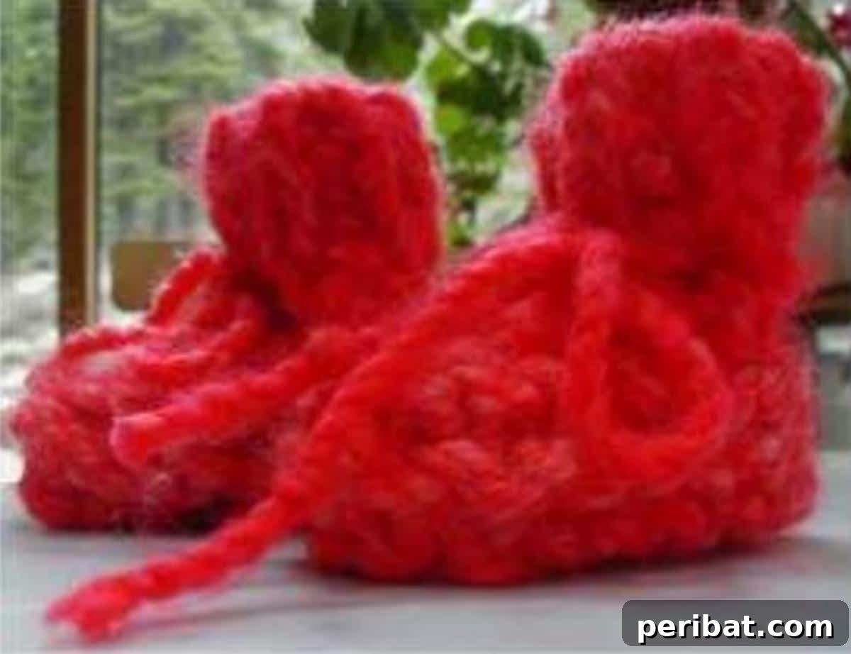 27 Delightful Baby Bootie Knitting Patterns 25 Big Baby Booties