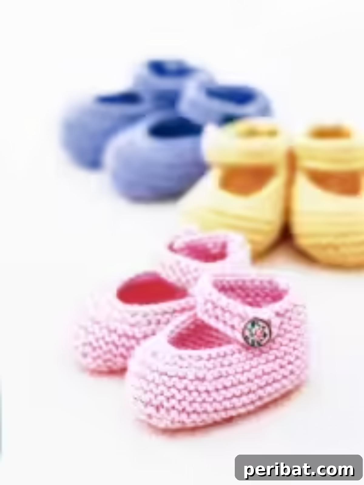 27 Delightful Baby Bootie Knitting Patterns 26 Baby Mary Jane Booties