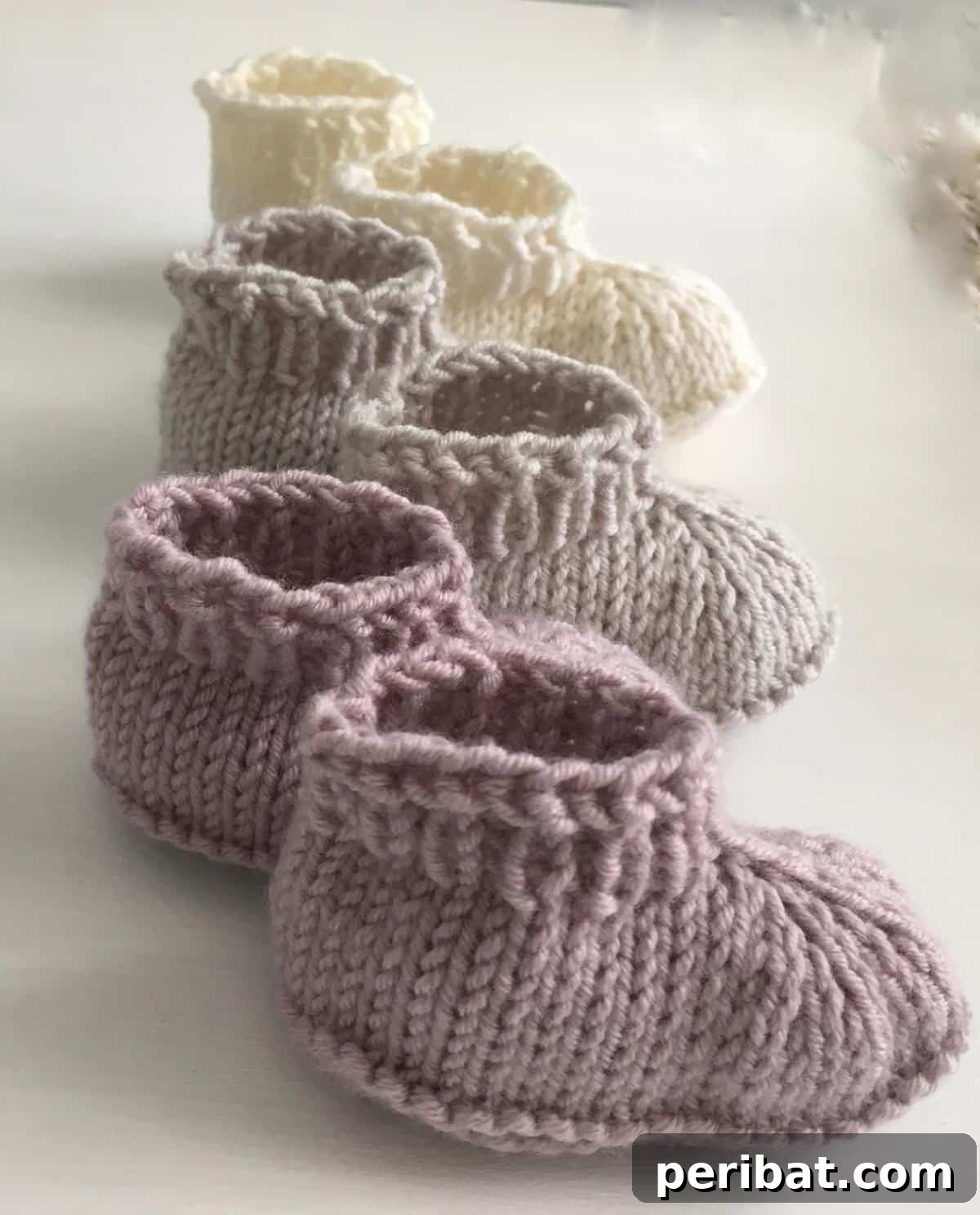 27 Delightful Baby Bootie Knitting Patterns 29 Newborn Baby Booties