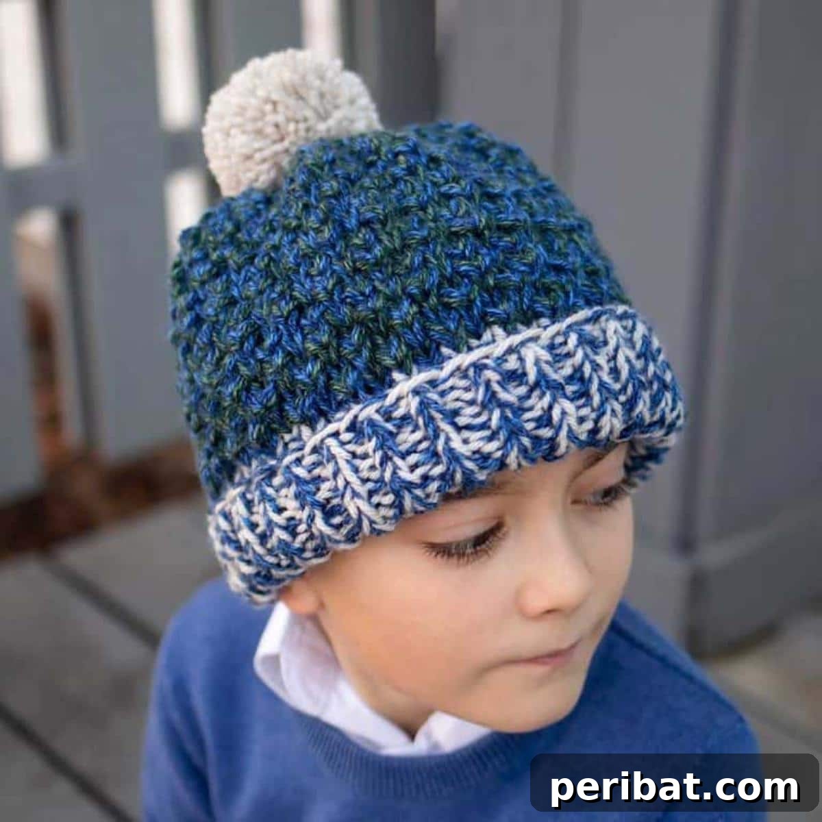 18 Creative Double Knitting Designs 3 Kids Double Strand Knit Hat Knitting. Cozy, warm hat for children aged 6-10 using US 10 needles and simple supplies.