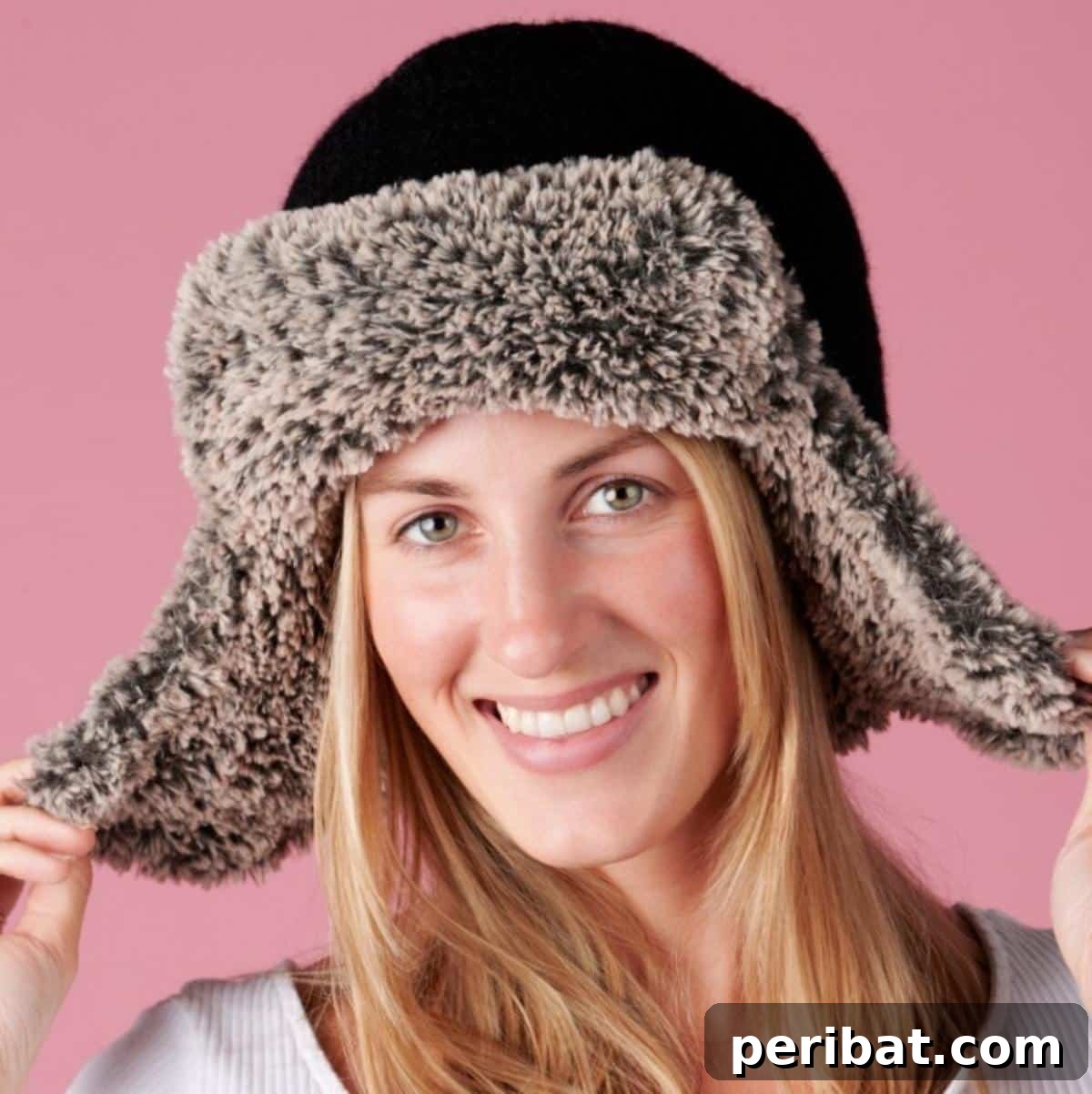 32 Cozy Ear Flap Hat Knitting Designs 13 A luxurious Elatius Aviator Hat with a double-knit construction and a cozy lining.