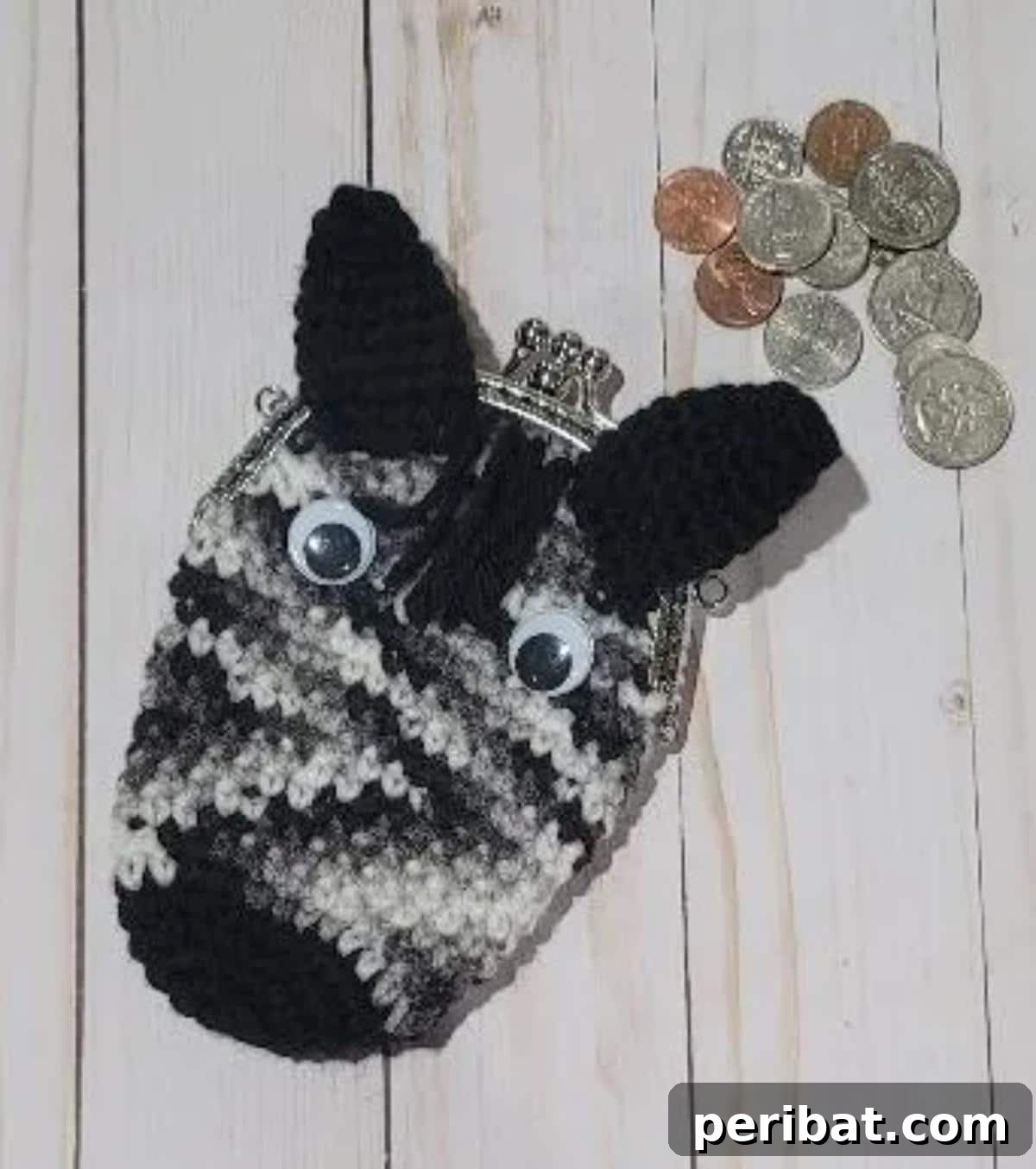 Adorable Zebra Coin Purse