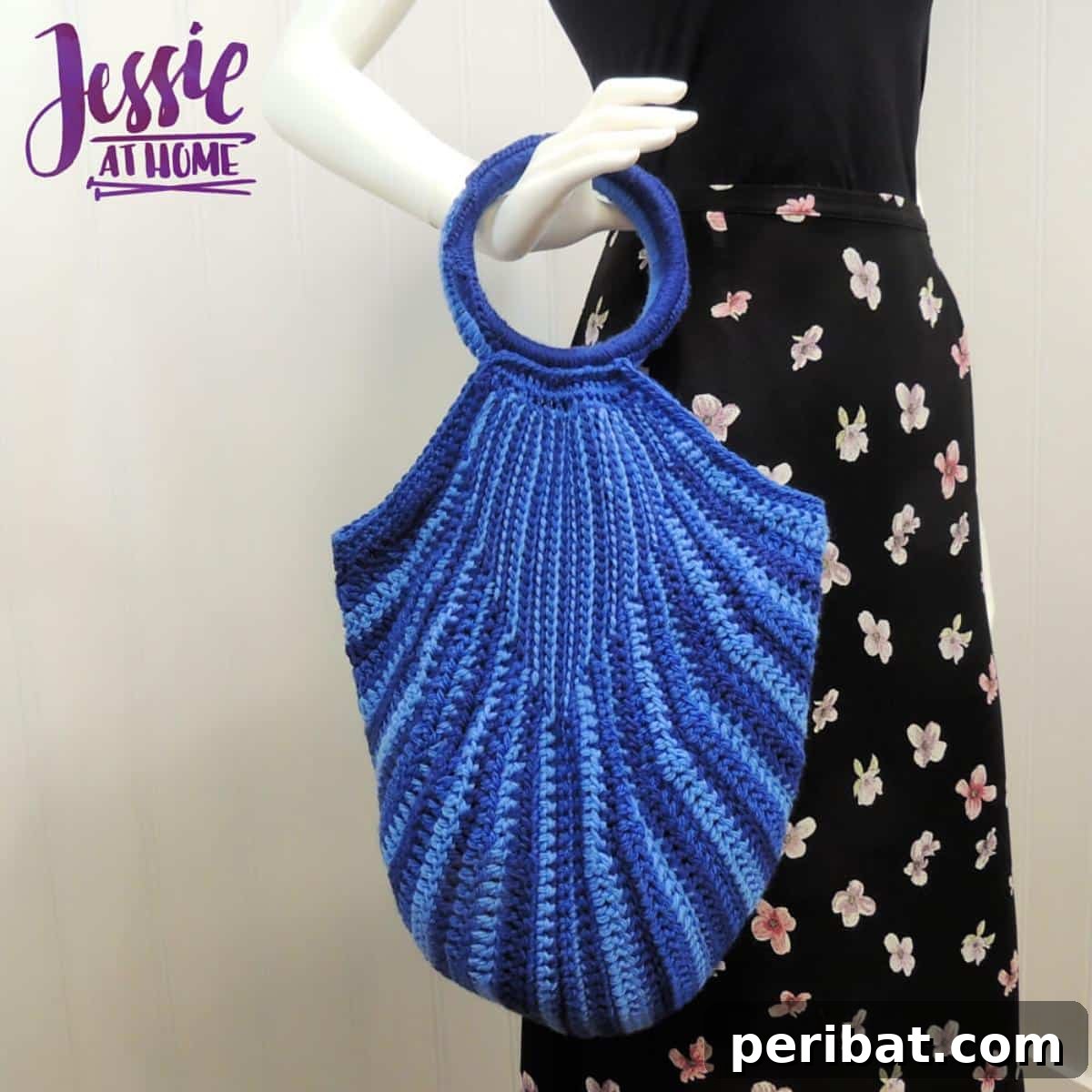 Spacious Deep Crochet Purse