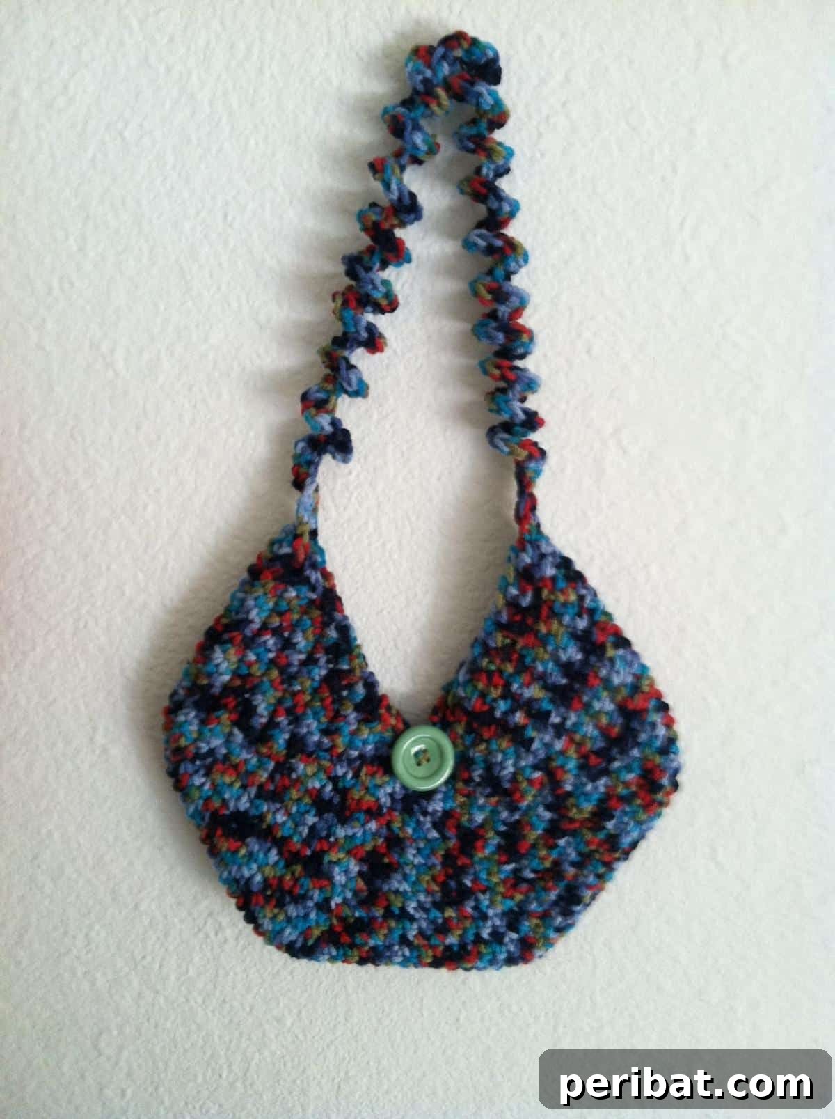 Stylish Circular Crochet Purse