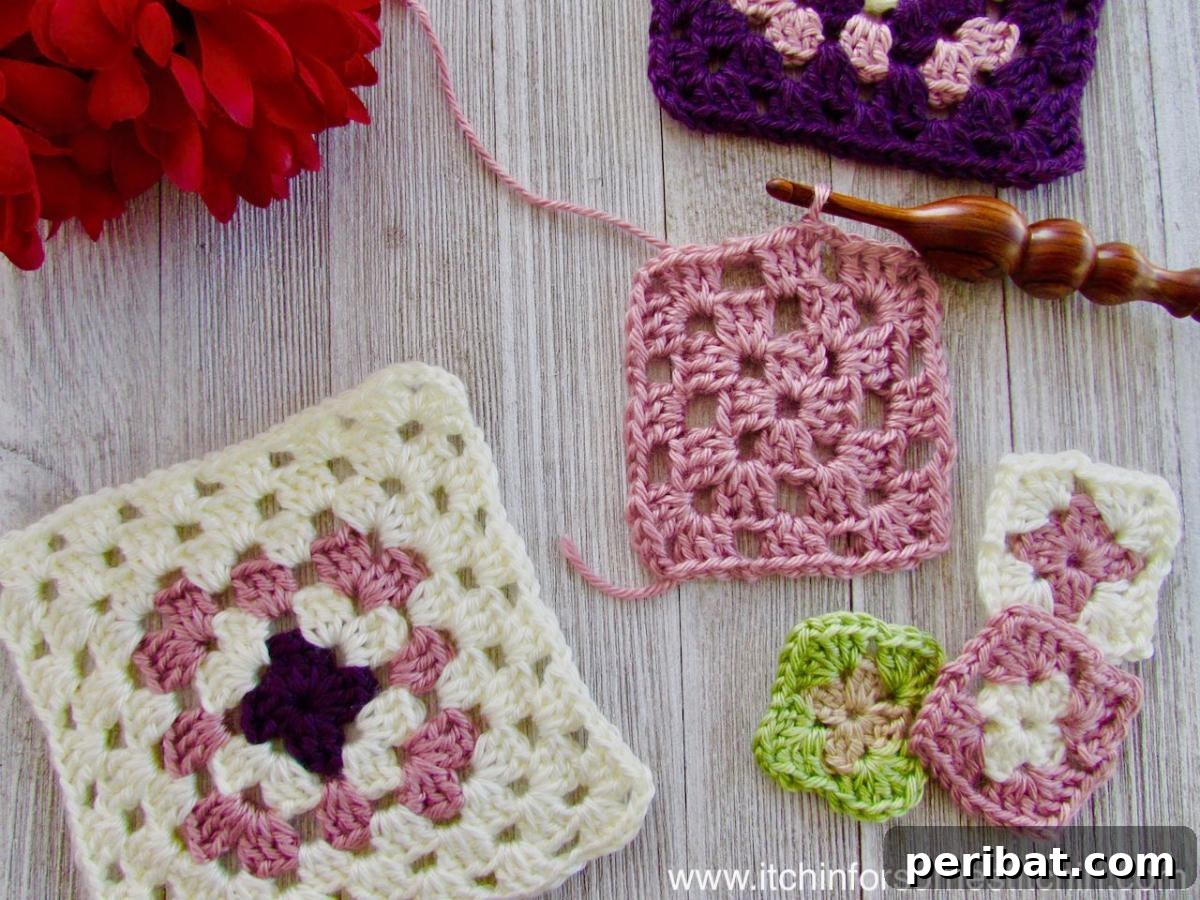 38 Creative Crochet Square Designs 22 A comprehensive tutorial on crocheting the ultimate granny squares.