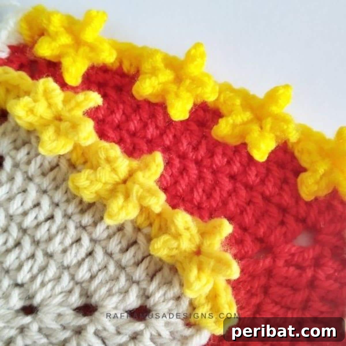 37 Stunning Crochet Edging Designs 20 Crochet 'Little Stars' Border with charming, whimsical star motifs.