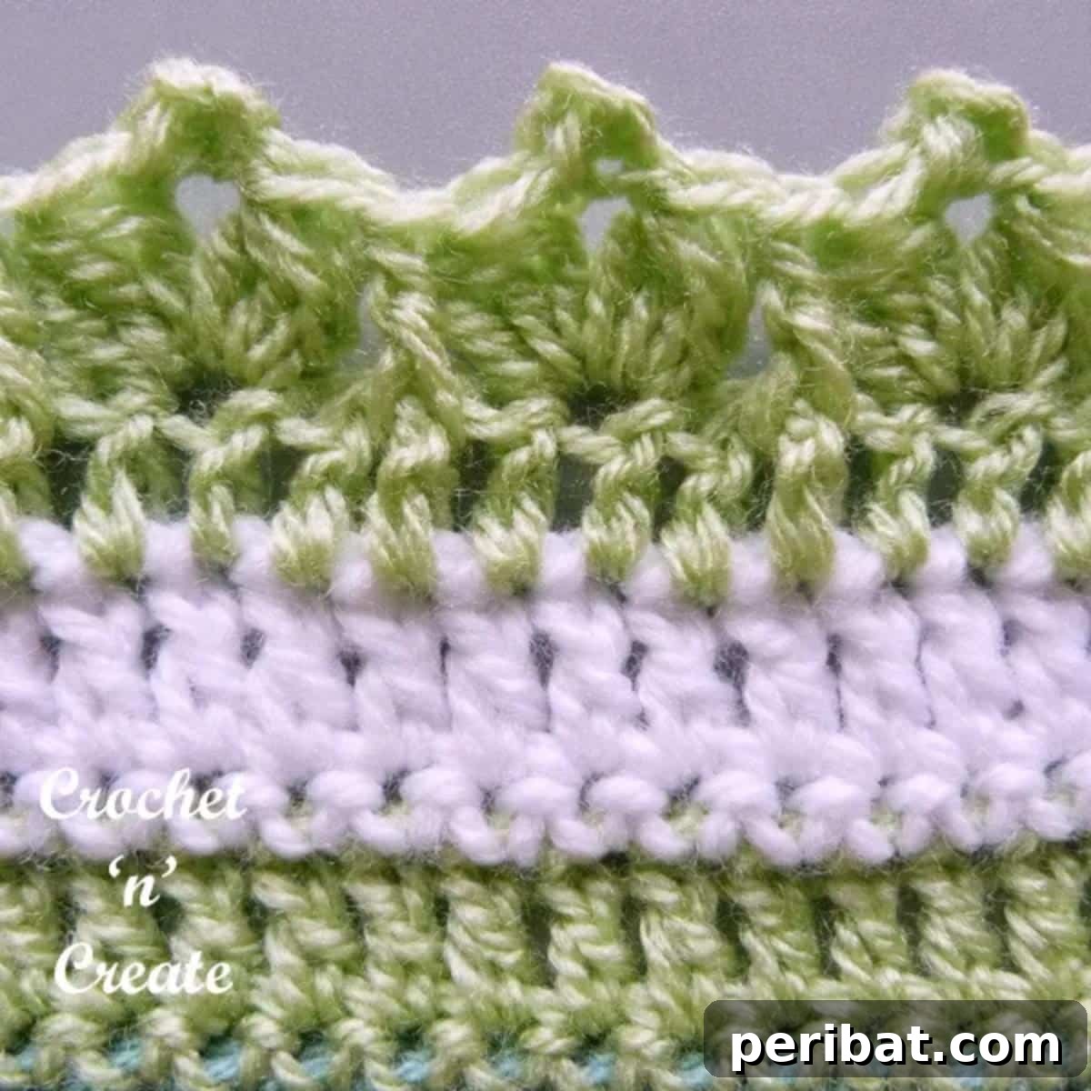 37 Stunning Crochet Edging Designs 30 Peaked Group Crochet Border featuring elegant, visually striking peaks.
