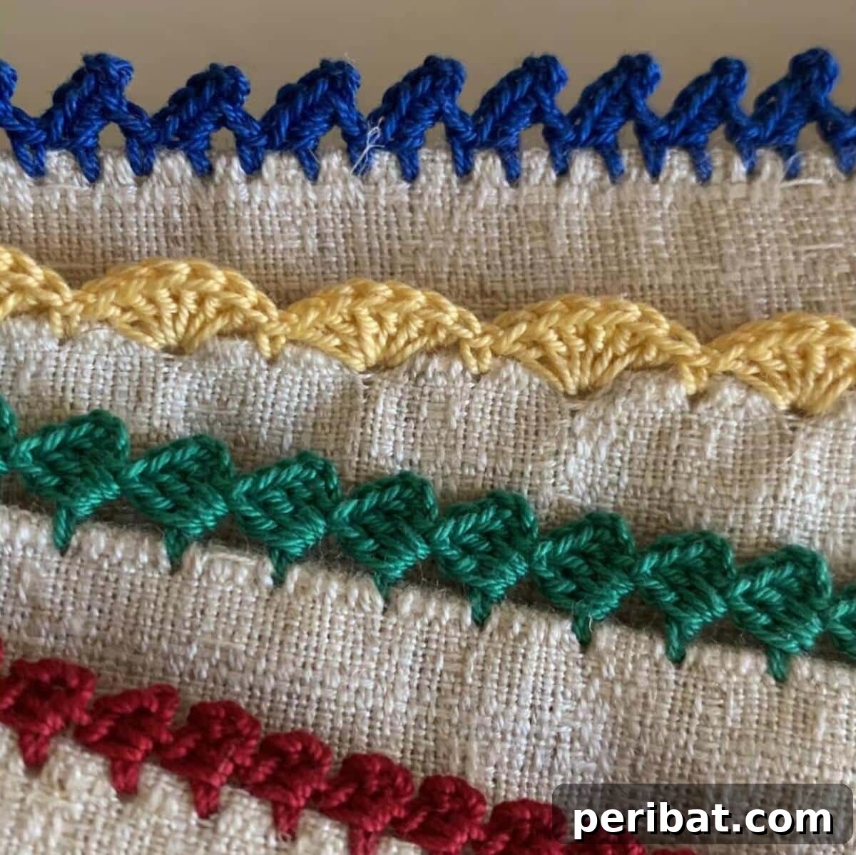 37 Stunning Crochet Edging Designs 36 Collection of Picot, Shell, Square, and Mini Crochet Borders for versatile edging.