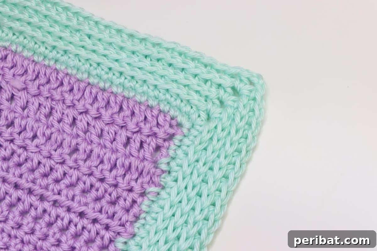 37 Stunning Crochet Edging Designs 6 Camel Stitch Crochet Border, creating a subtle ribbed effect.