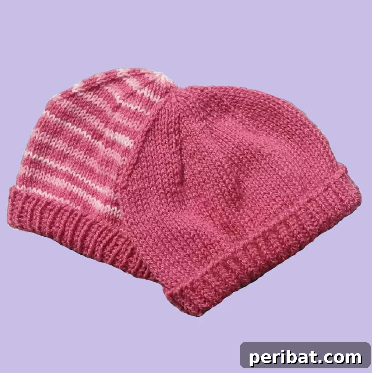 Cozy Knits: 40 Free Beanie Patterns and Tutorials 39 A versatile knitting pattern for beanie hats designed to fit anyone, featuring a simple and easy-to-knit design that encourages personalization with preferred yarn styles and colors.