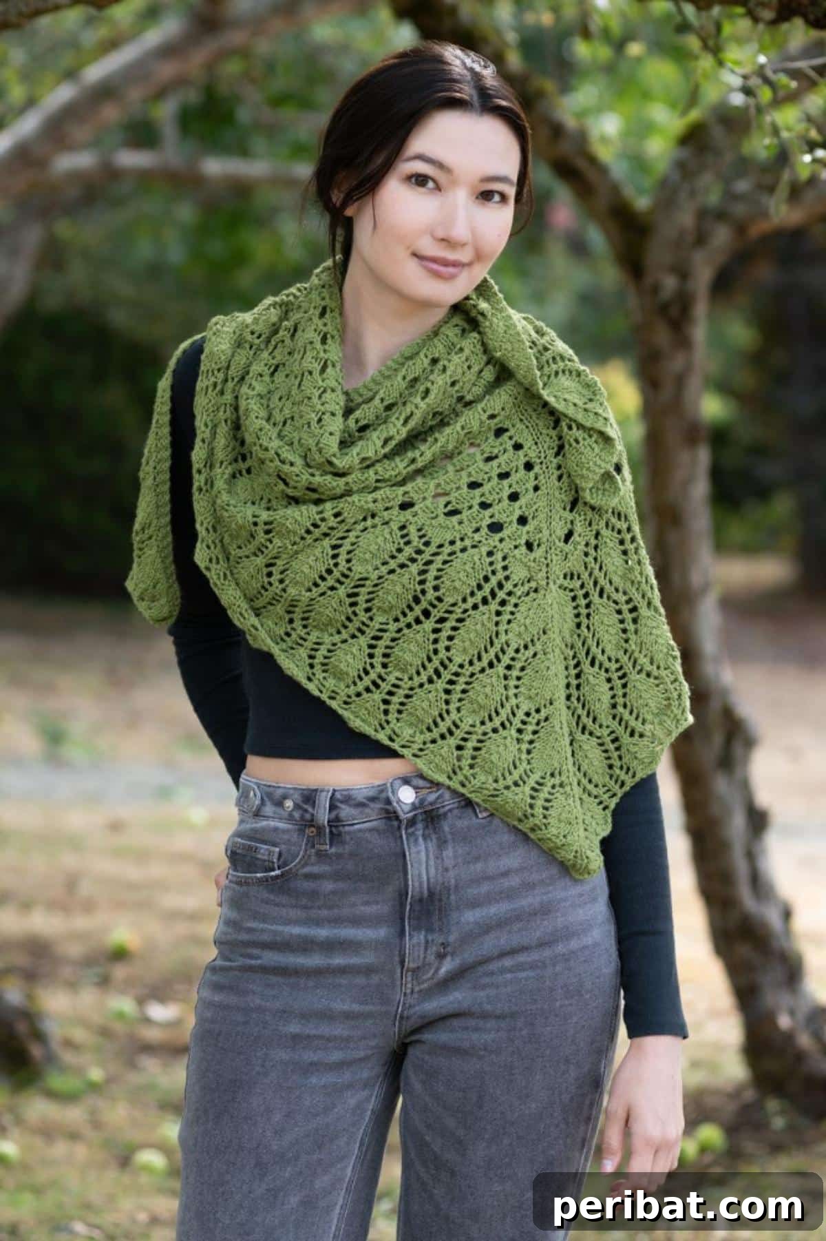 Knit Stunning Shawls: 34 Free Patterns and How-To Guides 17 Feathers Shawl