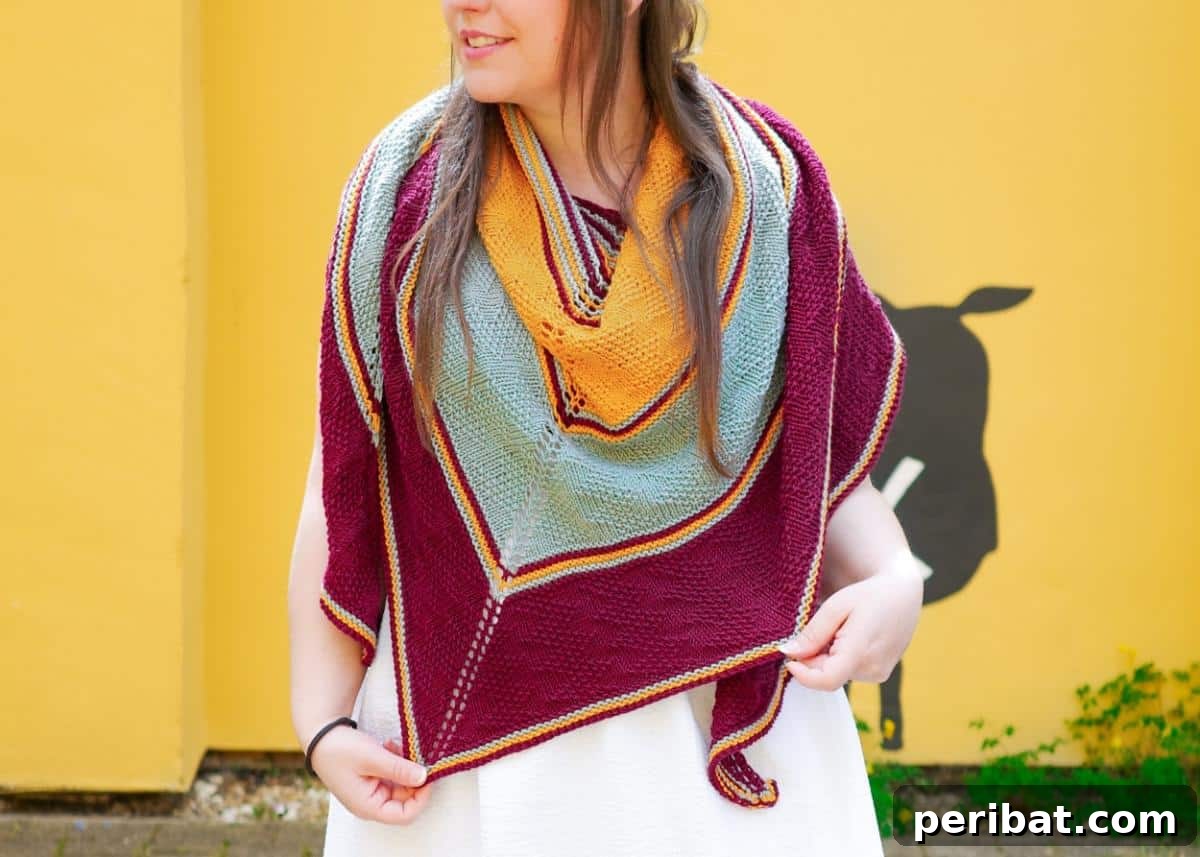Knit Stunning Shawls: 34 Free Patterns and How-To Guides 23 Winding Ways Shawl