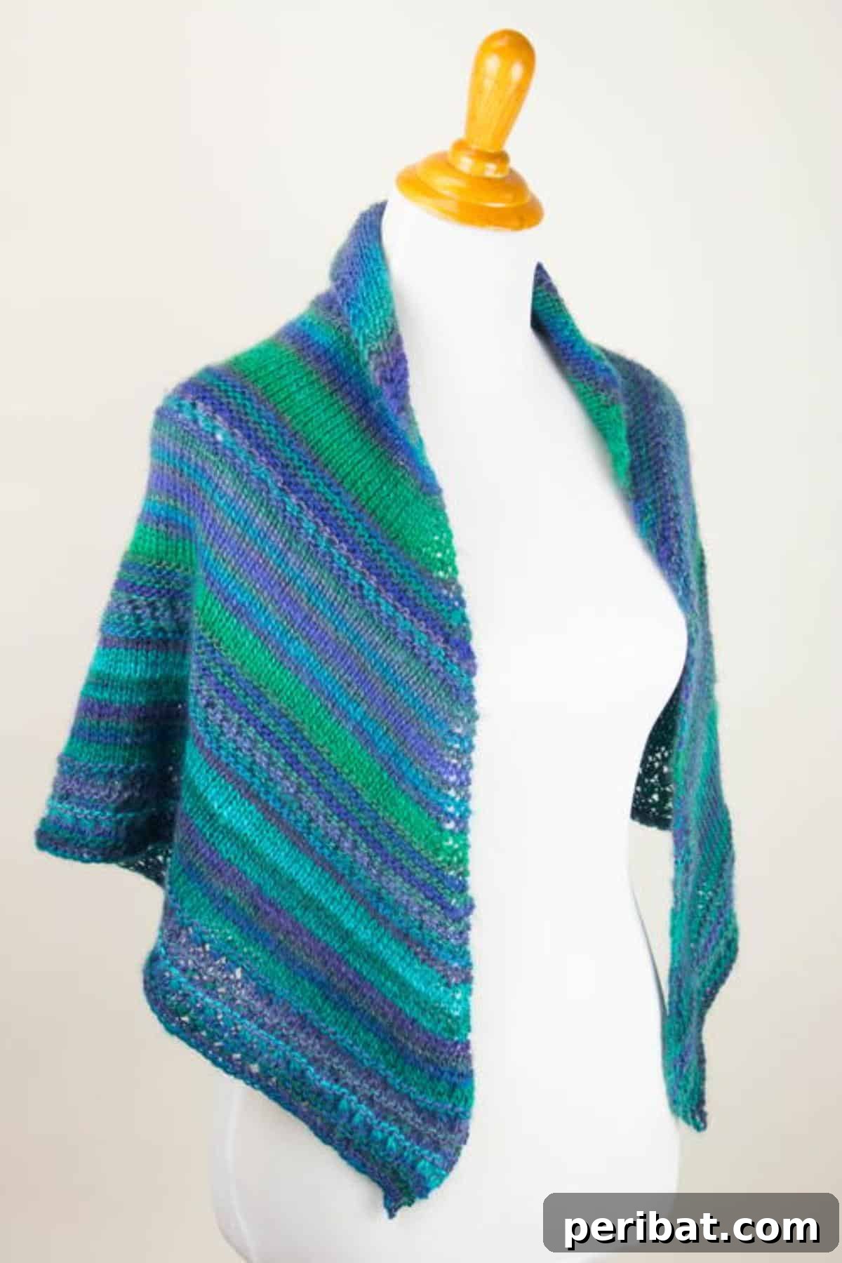 Knit Stunning Shawls: 34 Free Patterns and How-To Guides 25 On the Wings of a Prayer Shawl